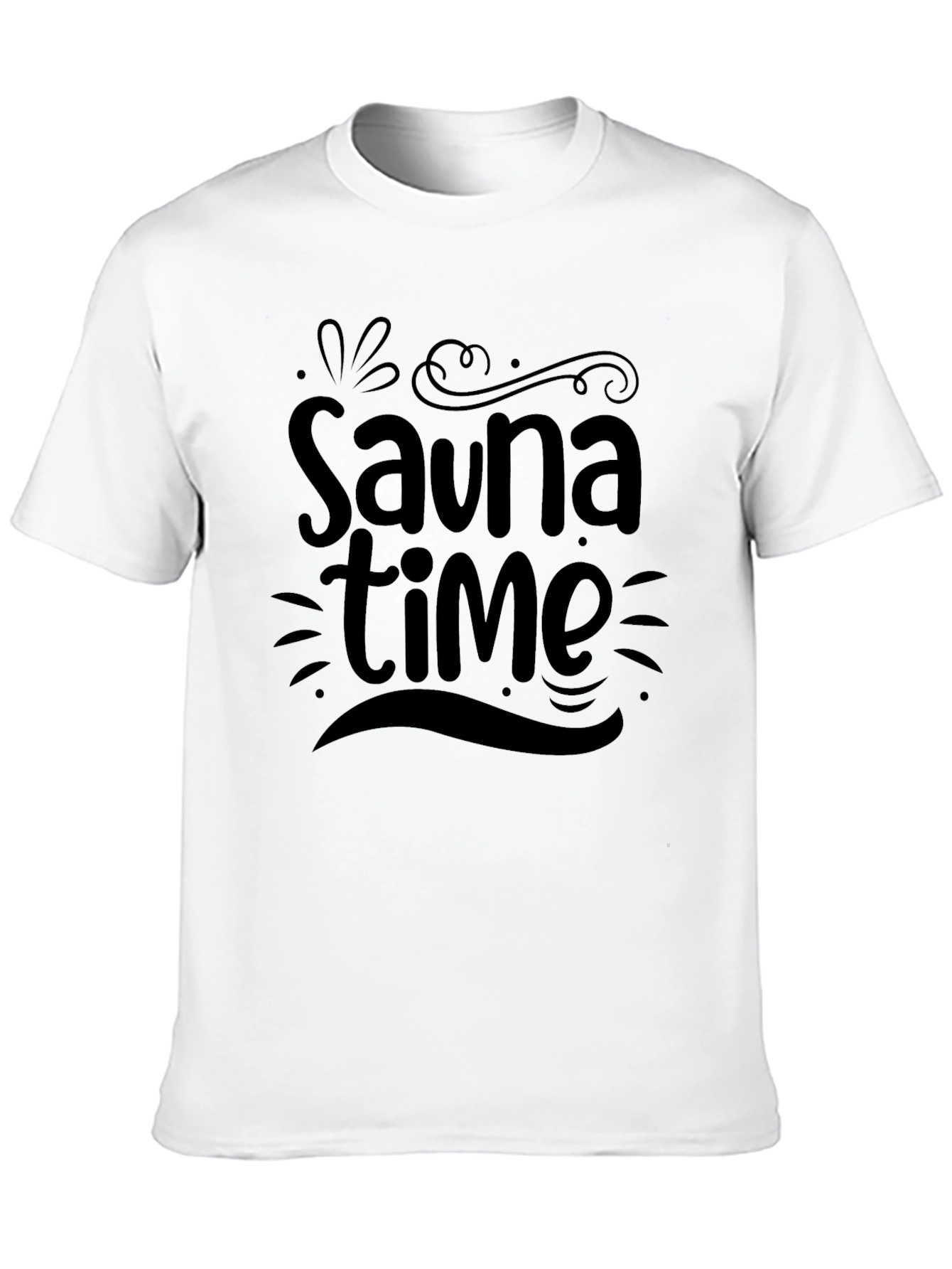 Sauna Time Graphic T-Shirt - Relaxation Tee