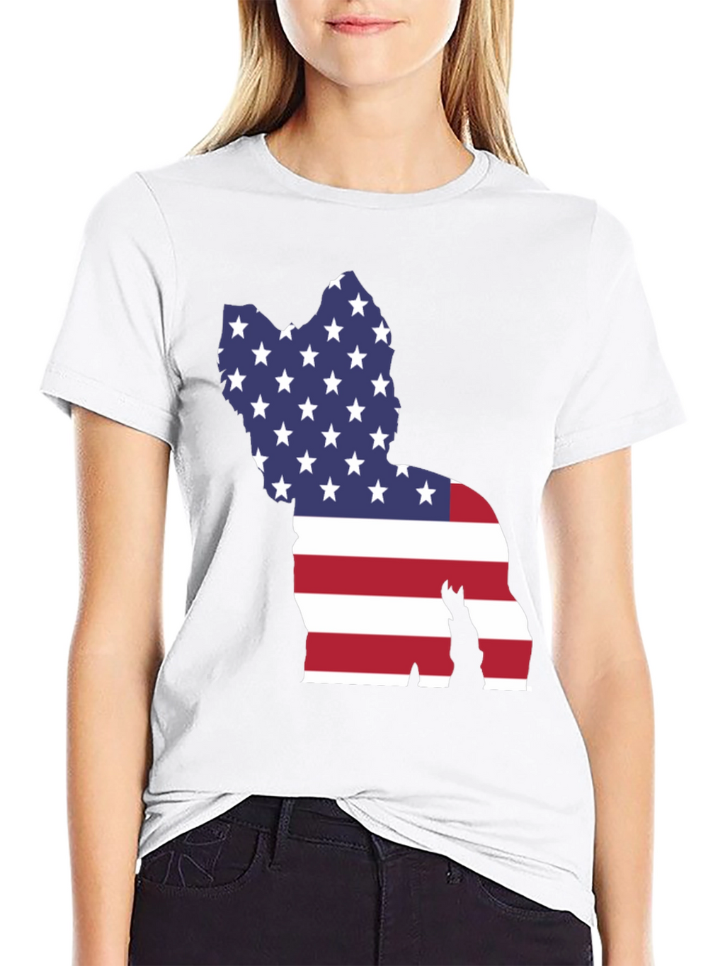 American Yorkshire Terrier Graphic Tee