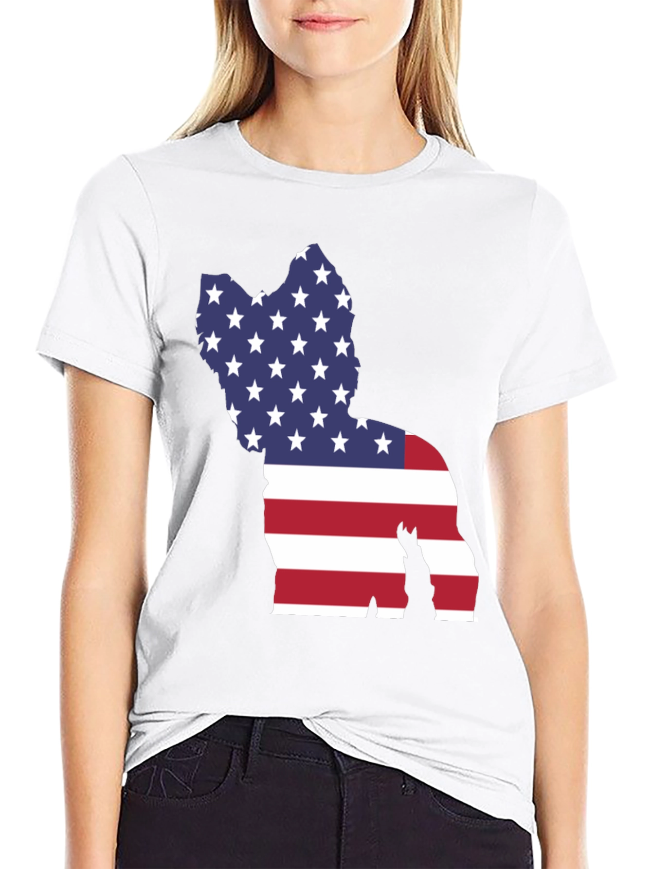 American Yorkshire Terrier Graphic Tee