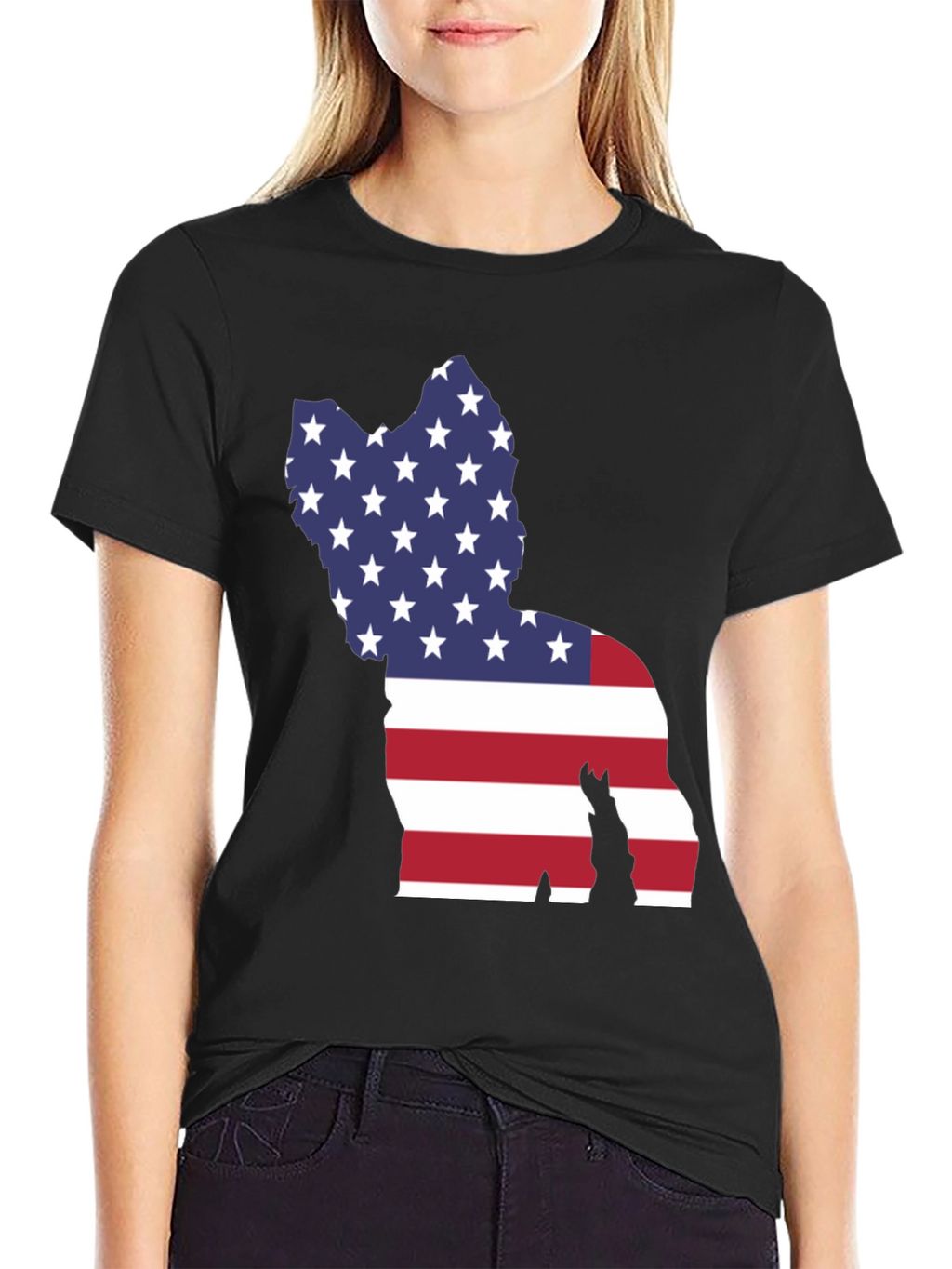 American Yorkshire Terrier Graphic Tee