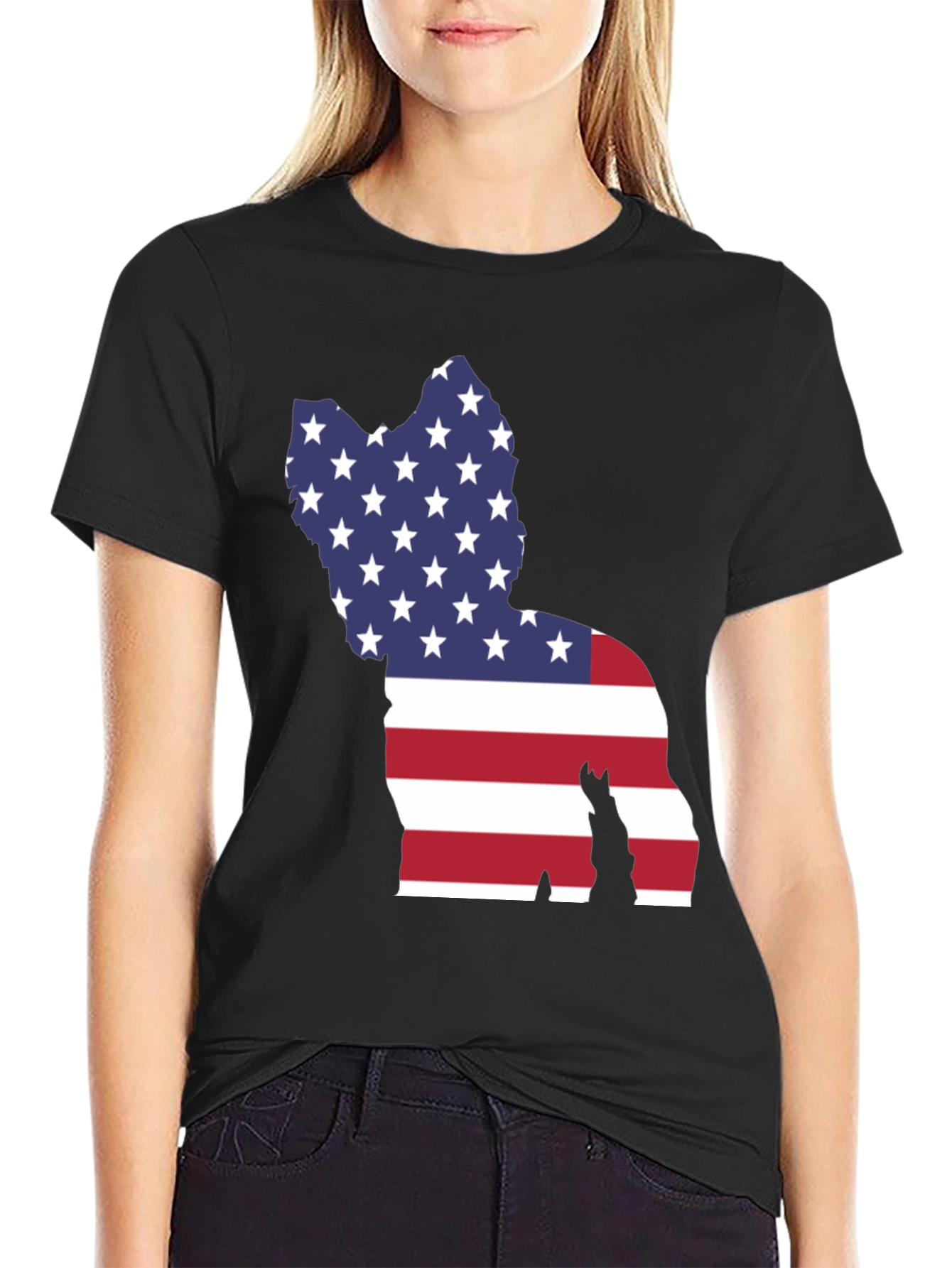 American Yorkshire Terrier Graphic Tee