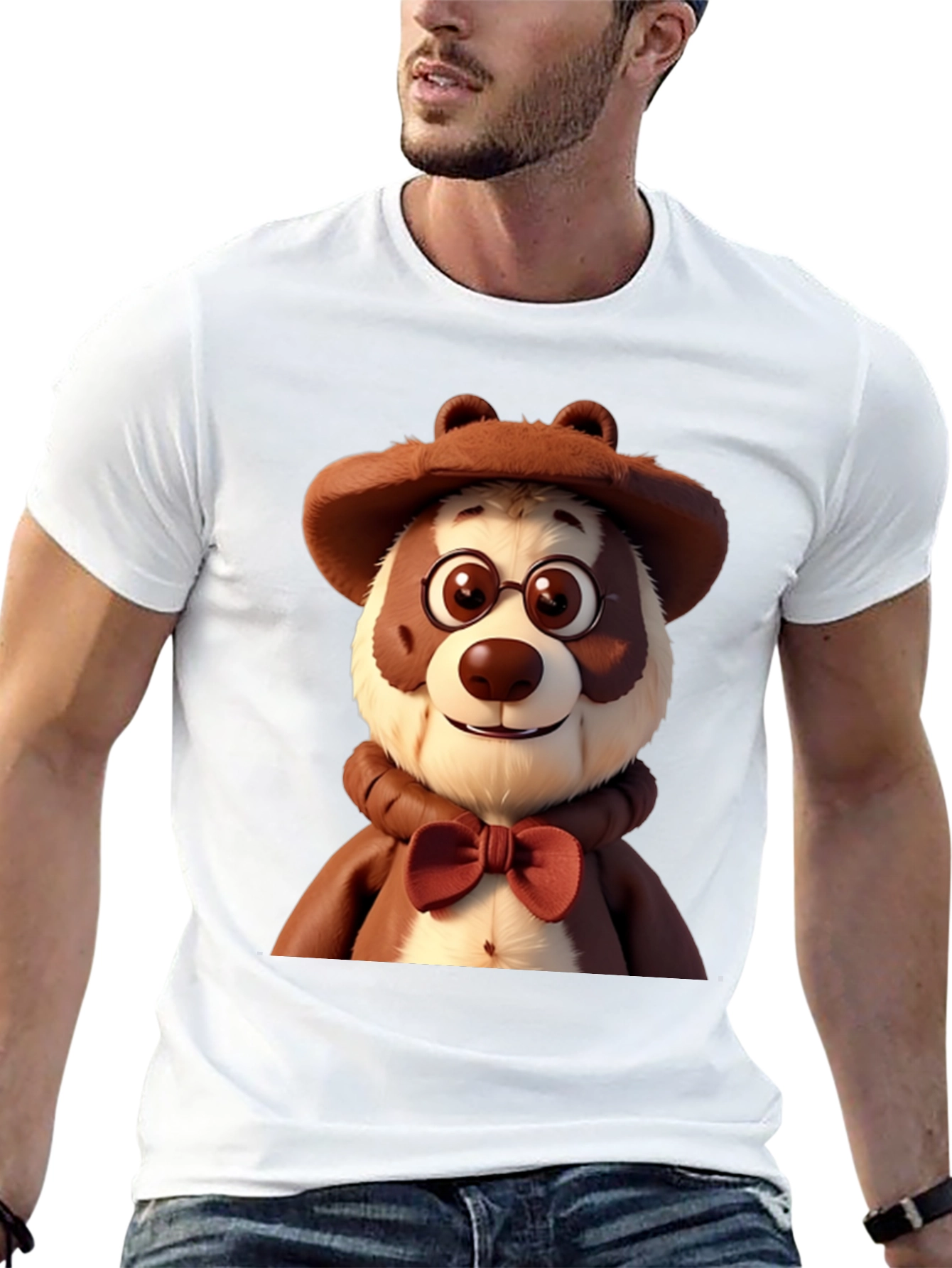 Cartoon Bear T-Shirt