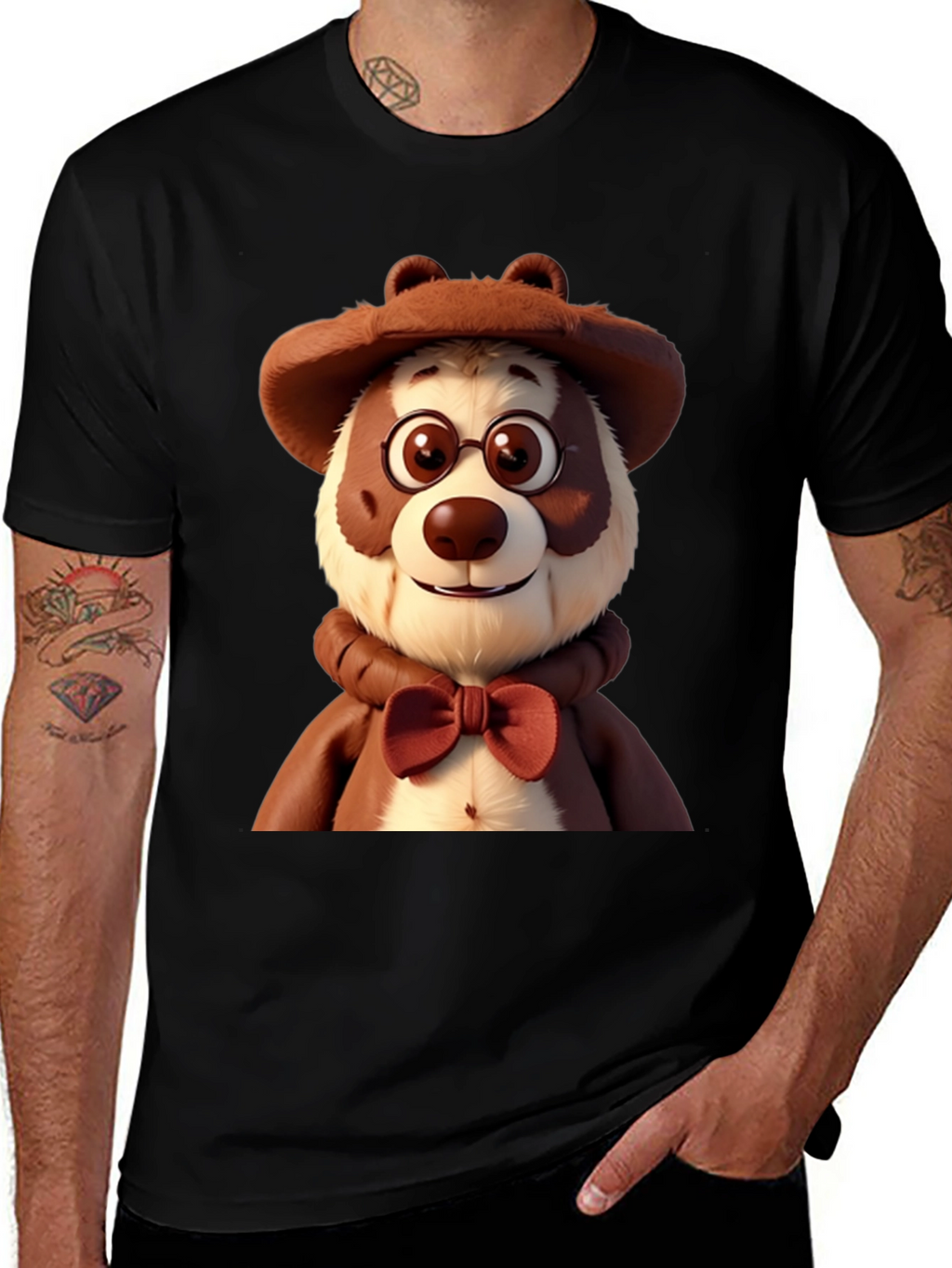 Cartoon Bear T-Shirt