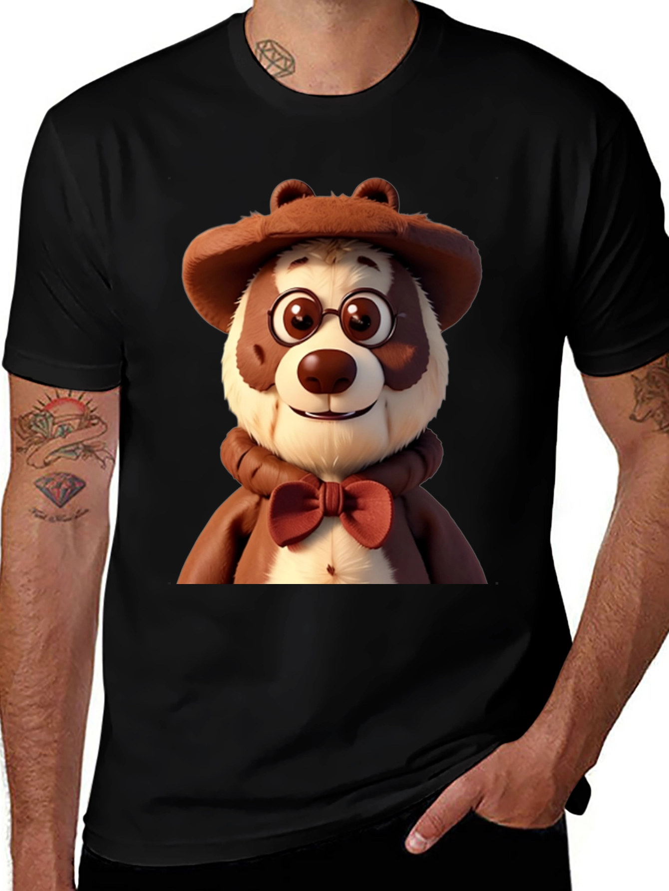 Cartoon Bear T-Shirt
