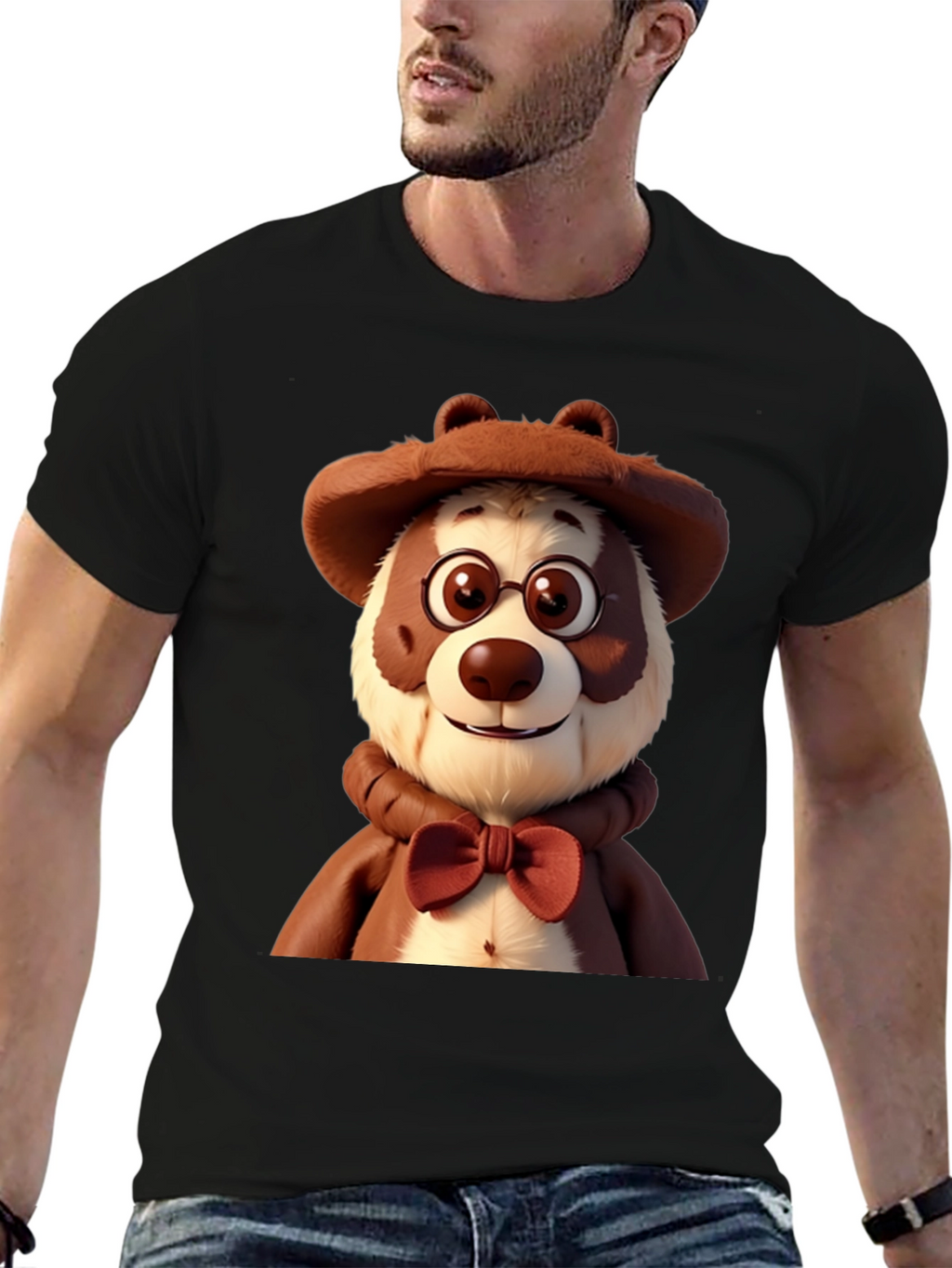 Cartoon Bear T-Shirt