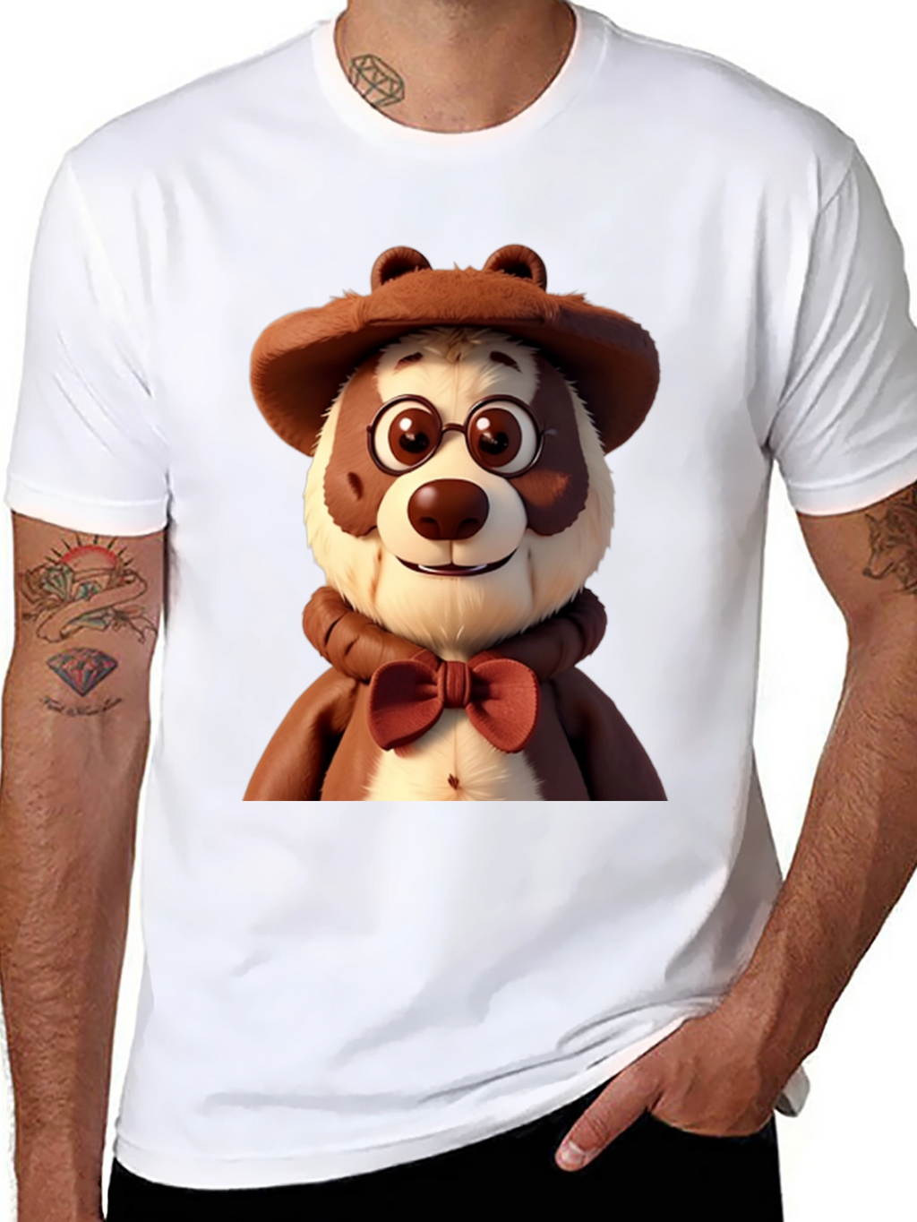 Cartoon Bear T-Shirt