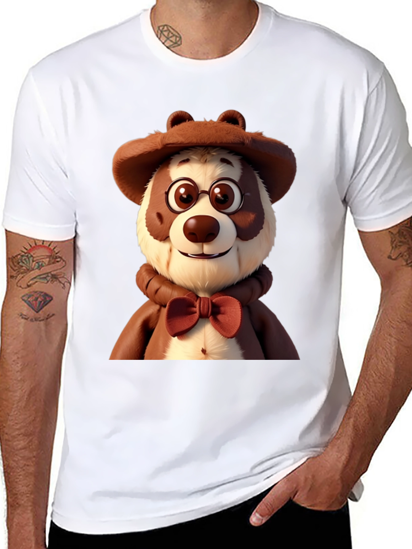Cartoon Bear T-Shirt