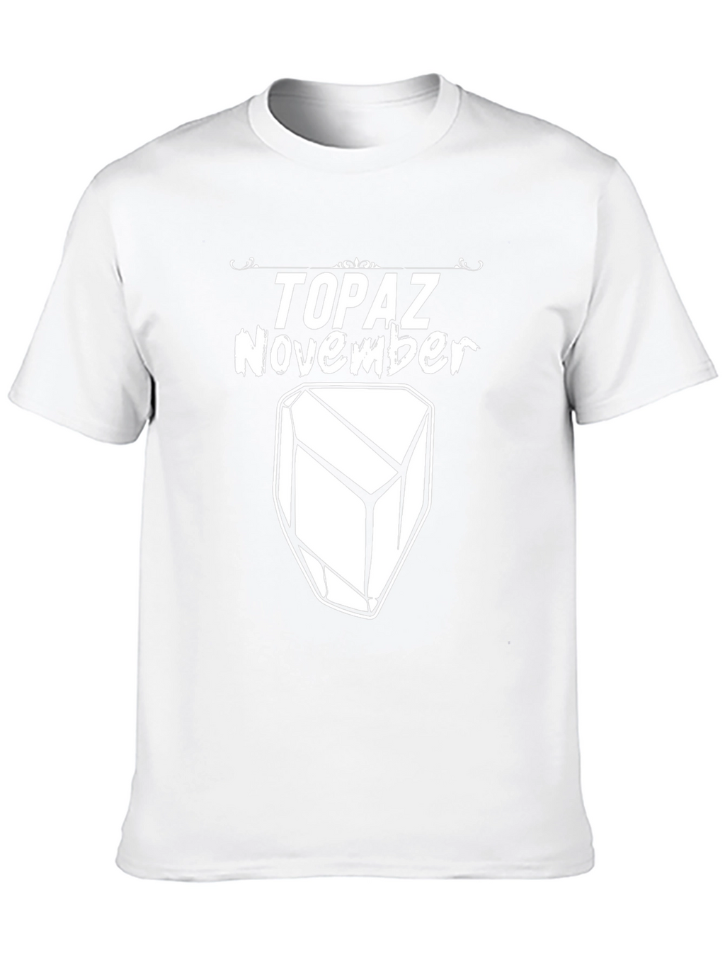 Topaz November Birthday Gemstone T-Shirt