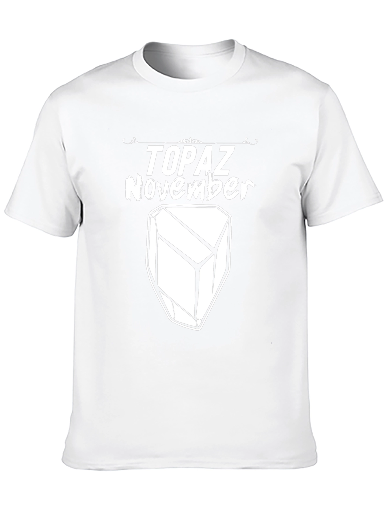 Topaz November Birthday Gemstone T-Shirt