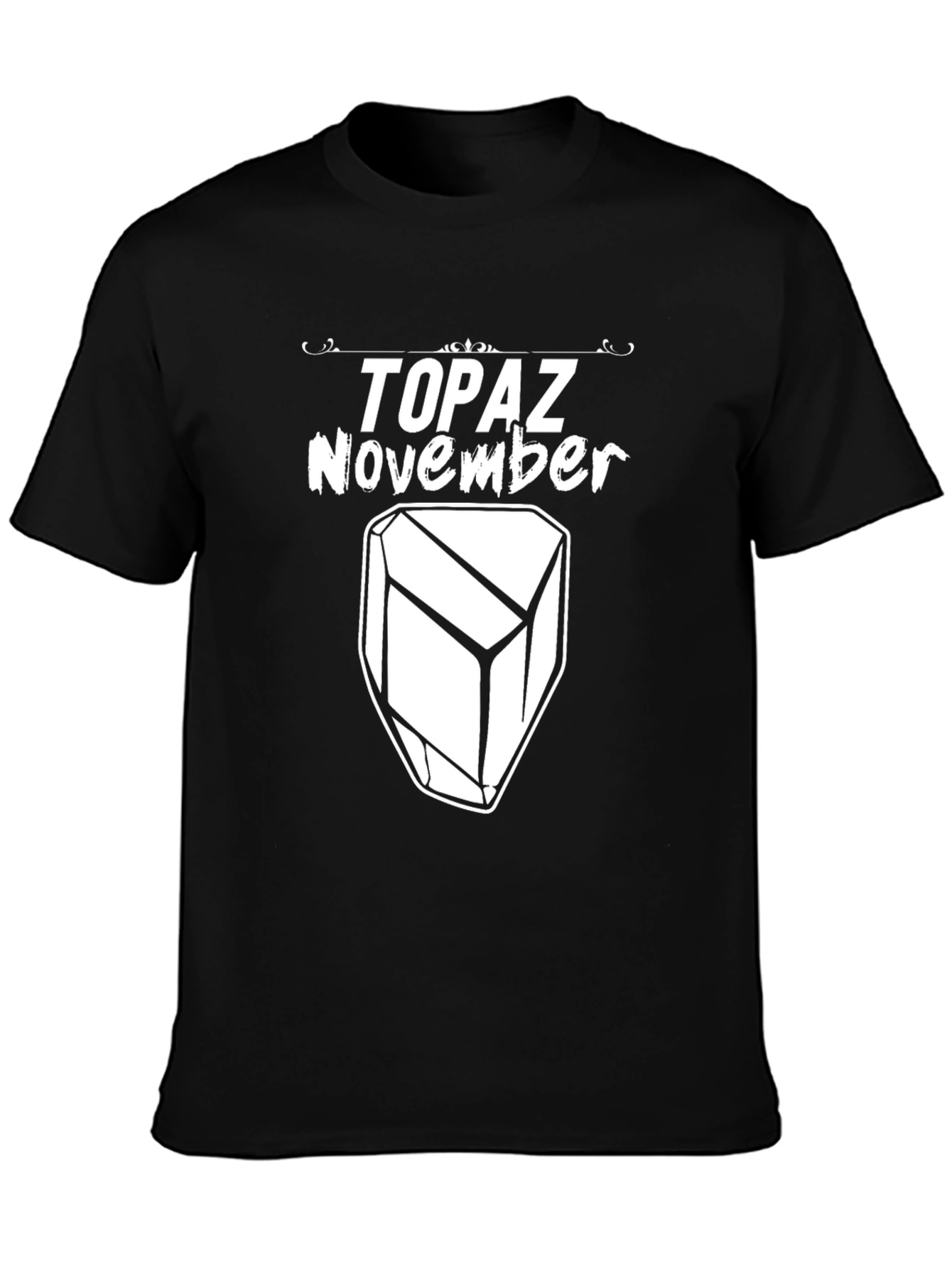 Topaz November Birthday Gemstone T-Shirt