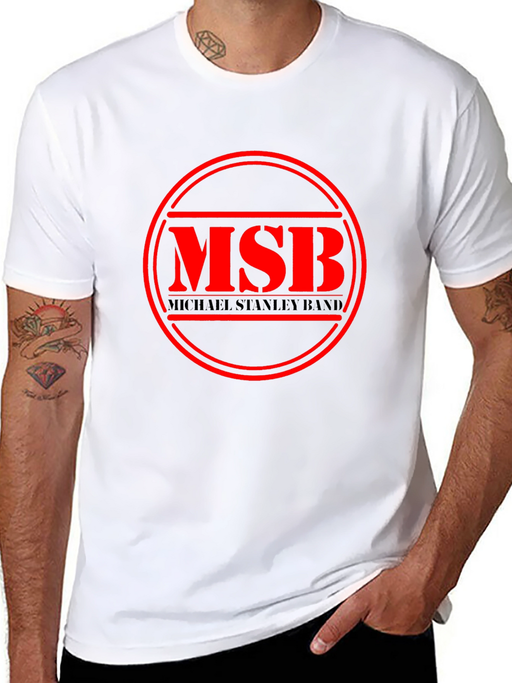 Michael Stanley Band MSB Black T-Shirt