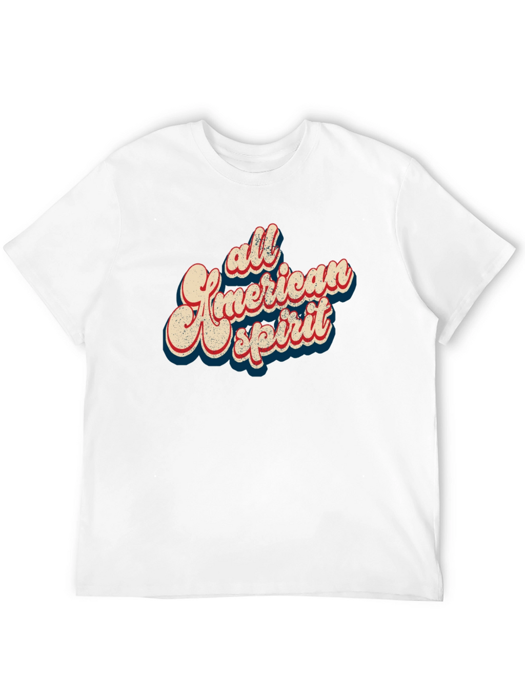All American Spirit Graphic Tee - Black