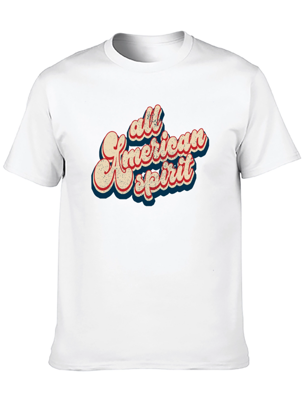 All American Spirit Graphic Tee - Black