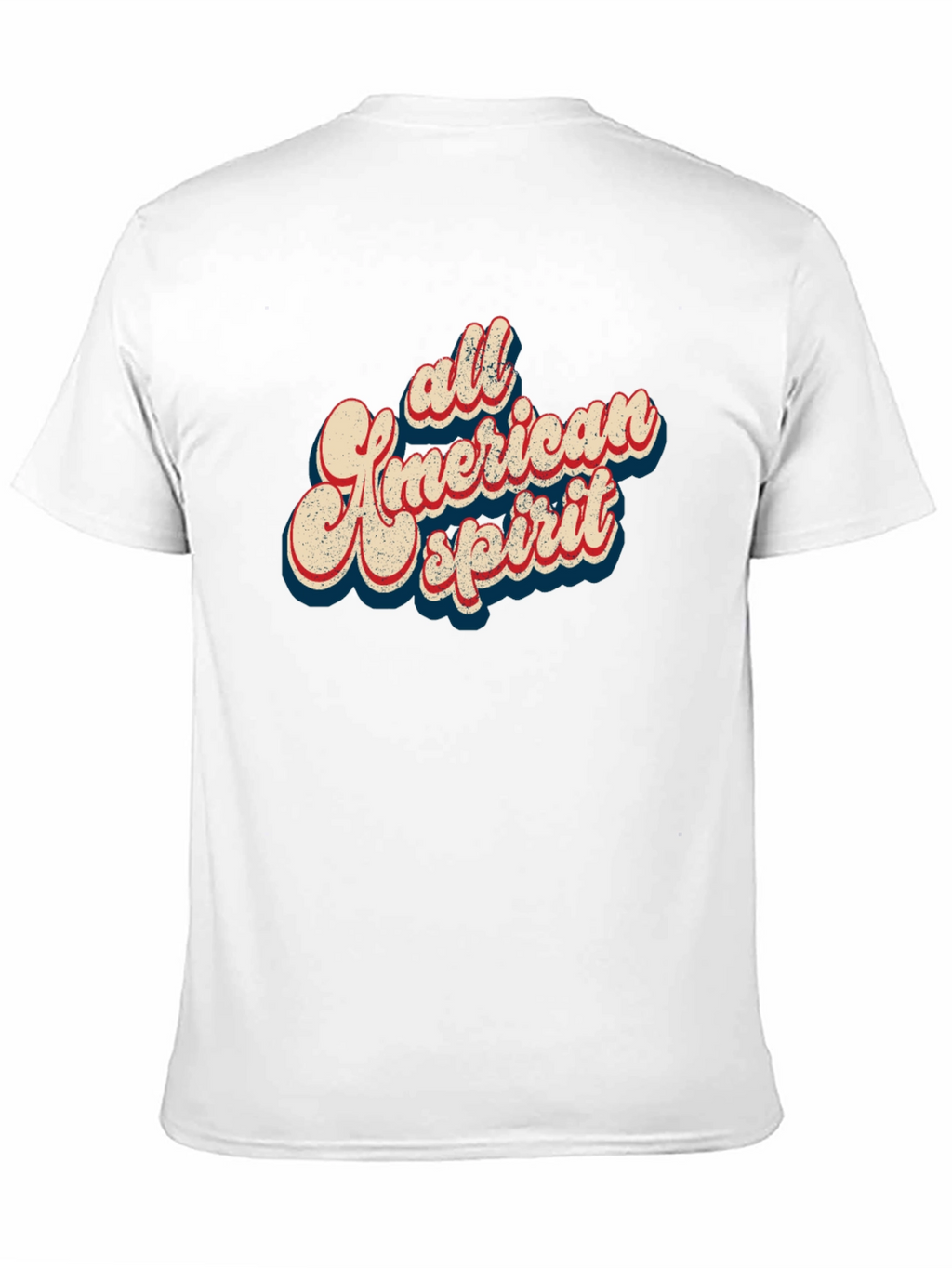 All American Spirit Graphic Tee - Black