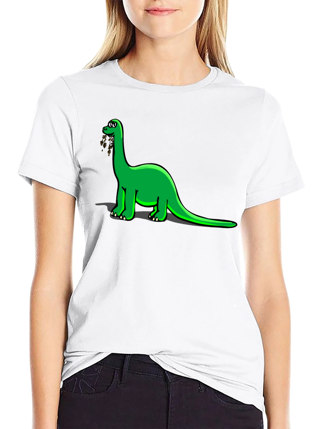 Dino Lovers Black T-Shirt