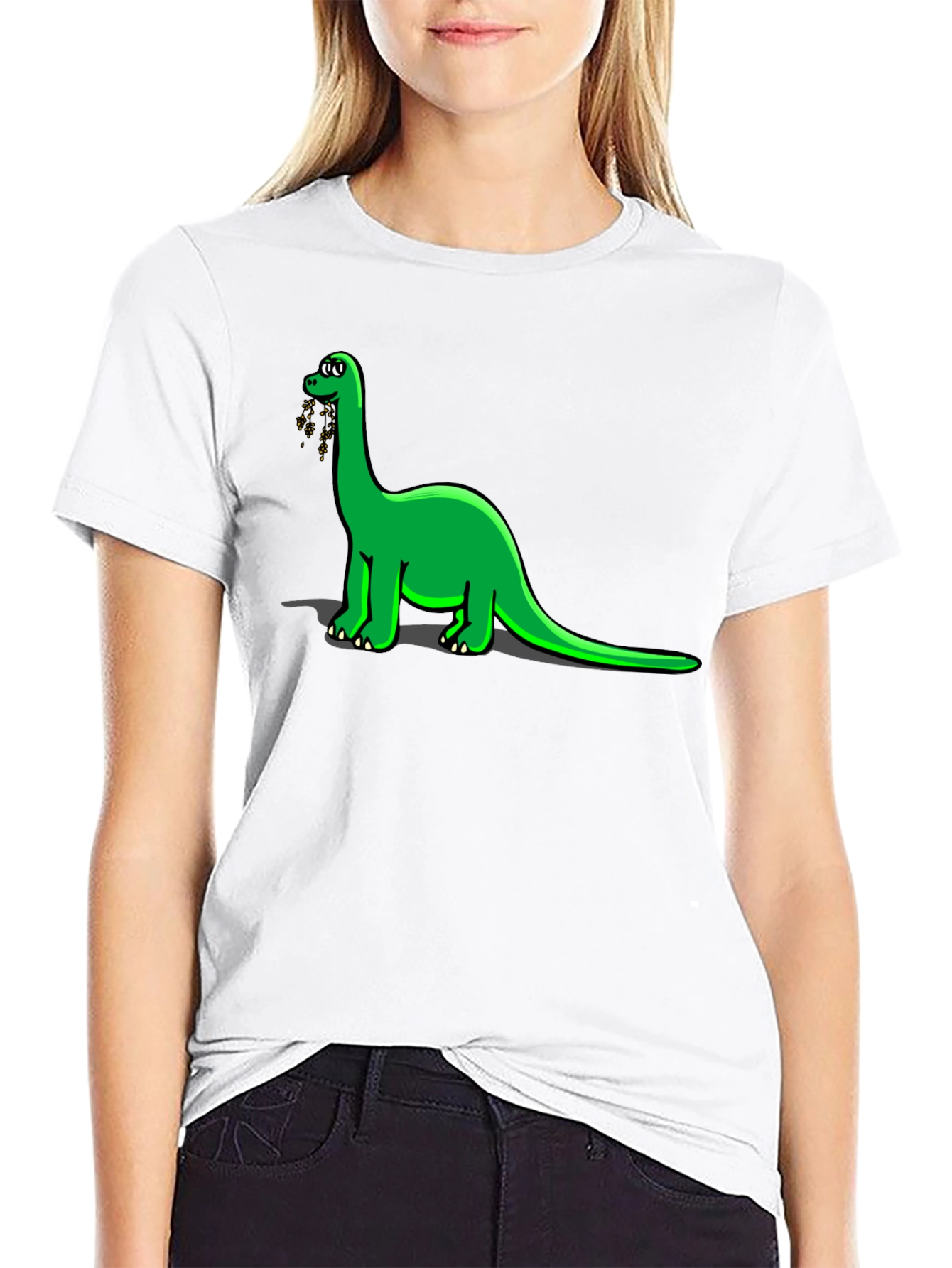 Dino Lovers Black T-Shirt
