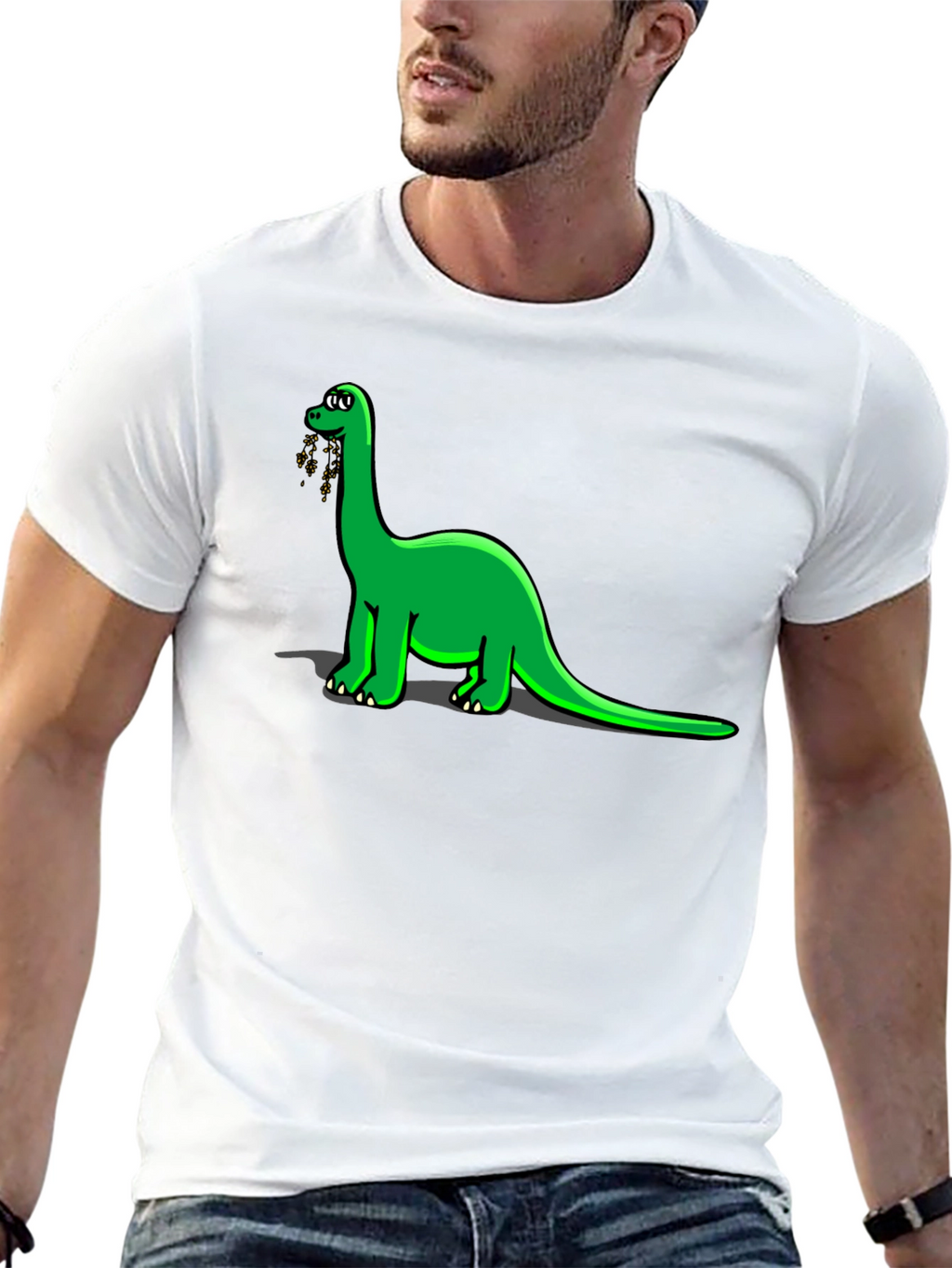 Dino Lovers Black T-Shirt
