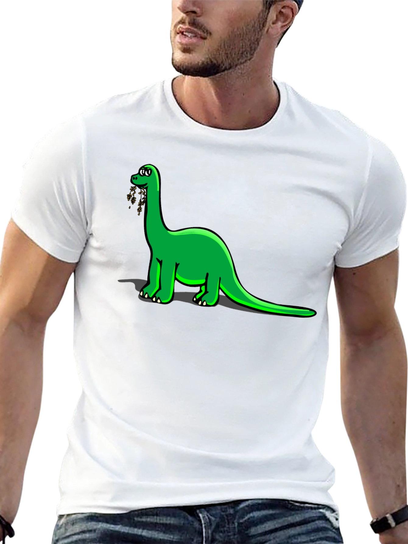 Dino Lovers Black T-Shirt