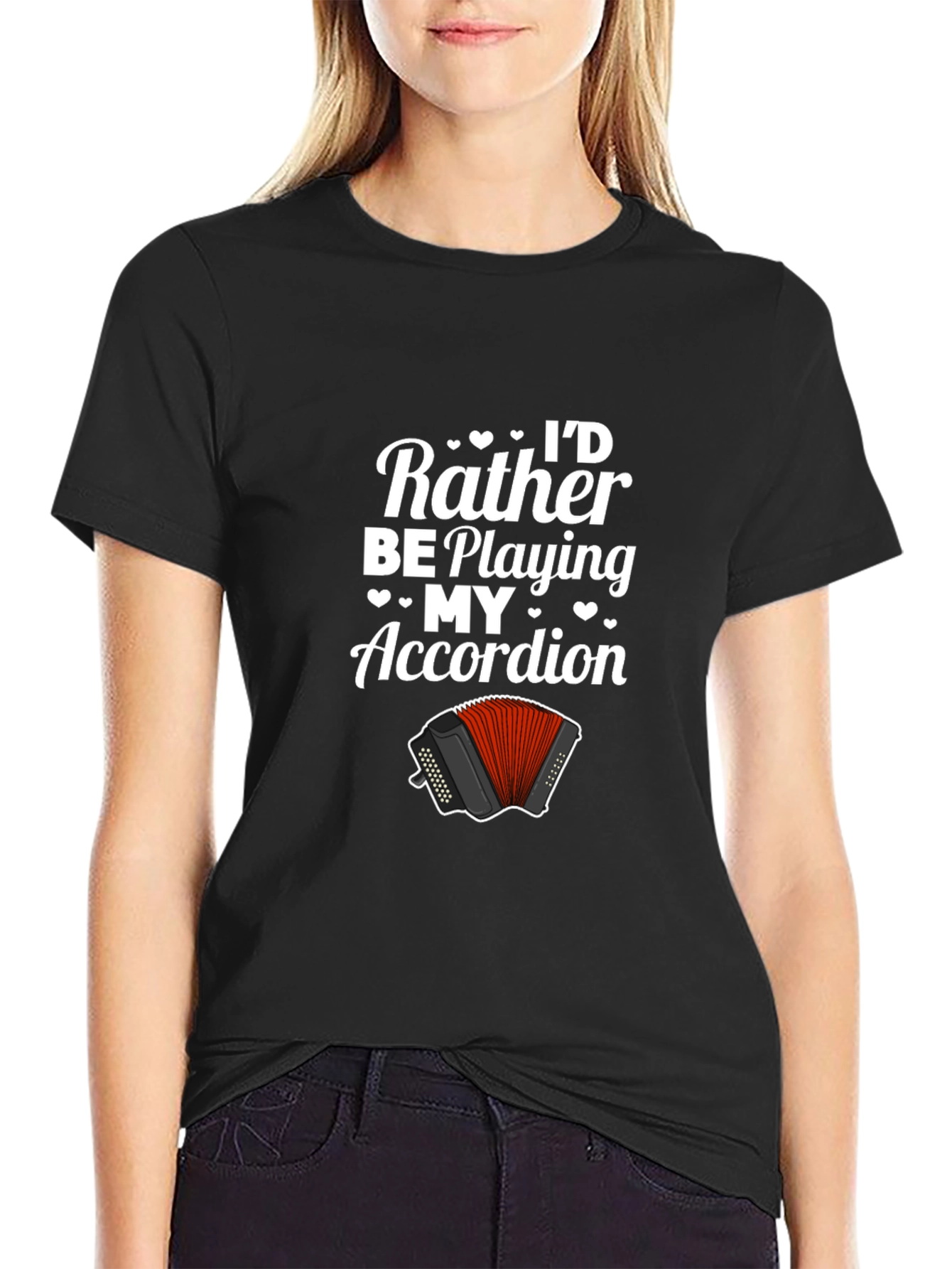 Id Rather Be Playing My Accordion T-Shirt