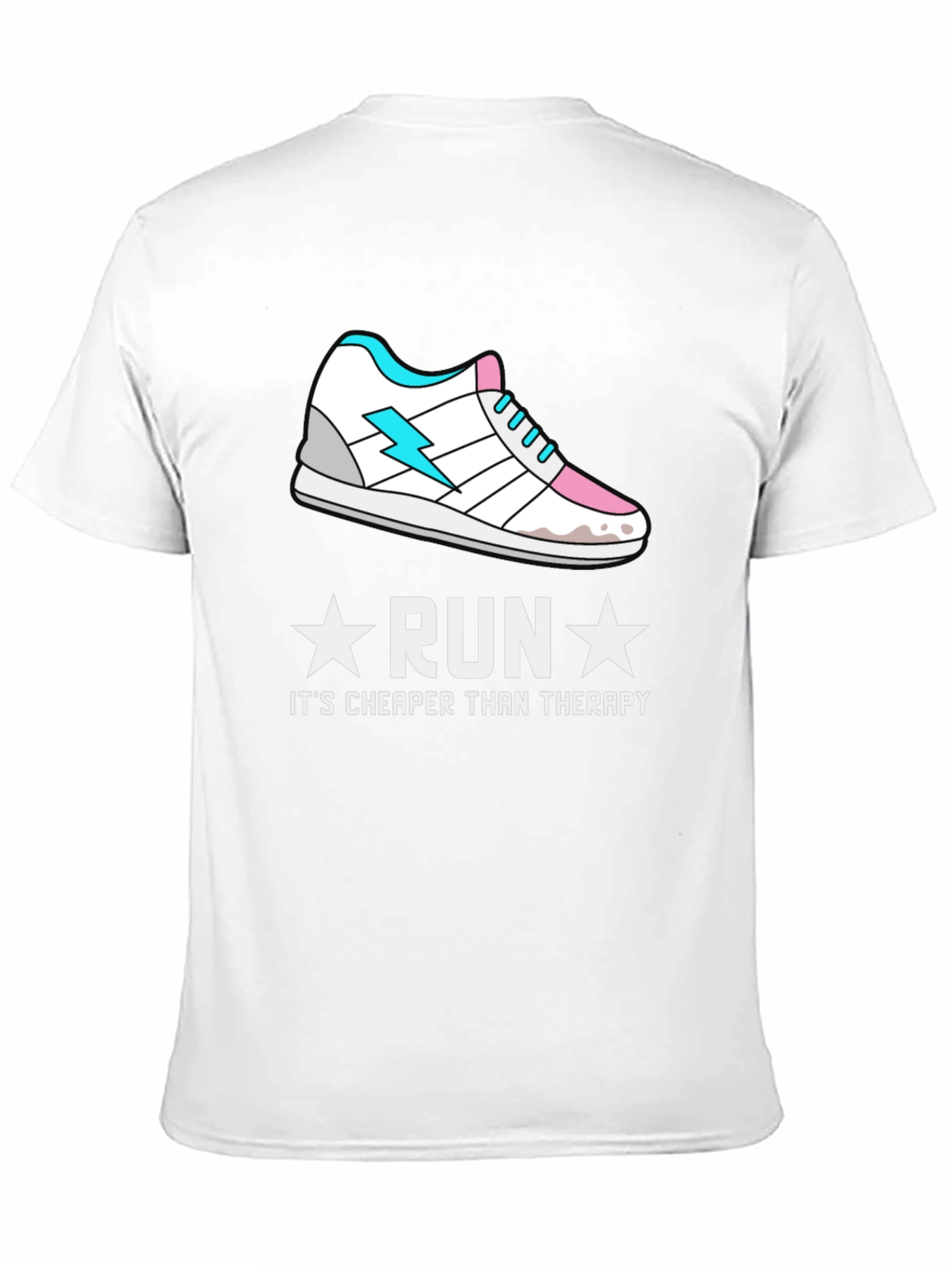 Run Cheaper Than Therapy Graphic Tee - Activewear Shirt