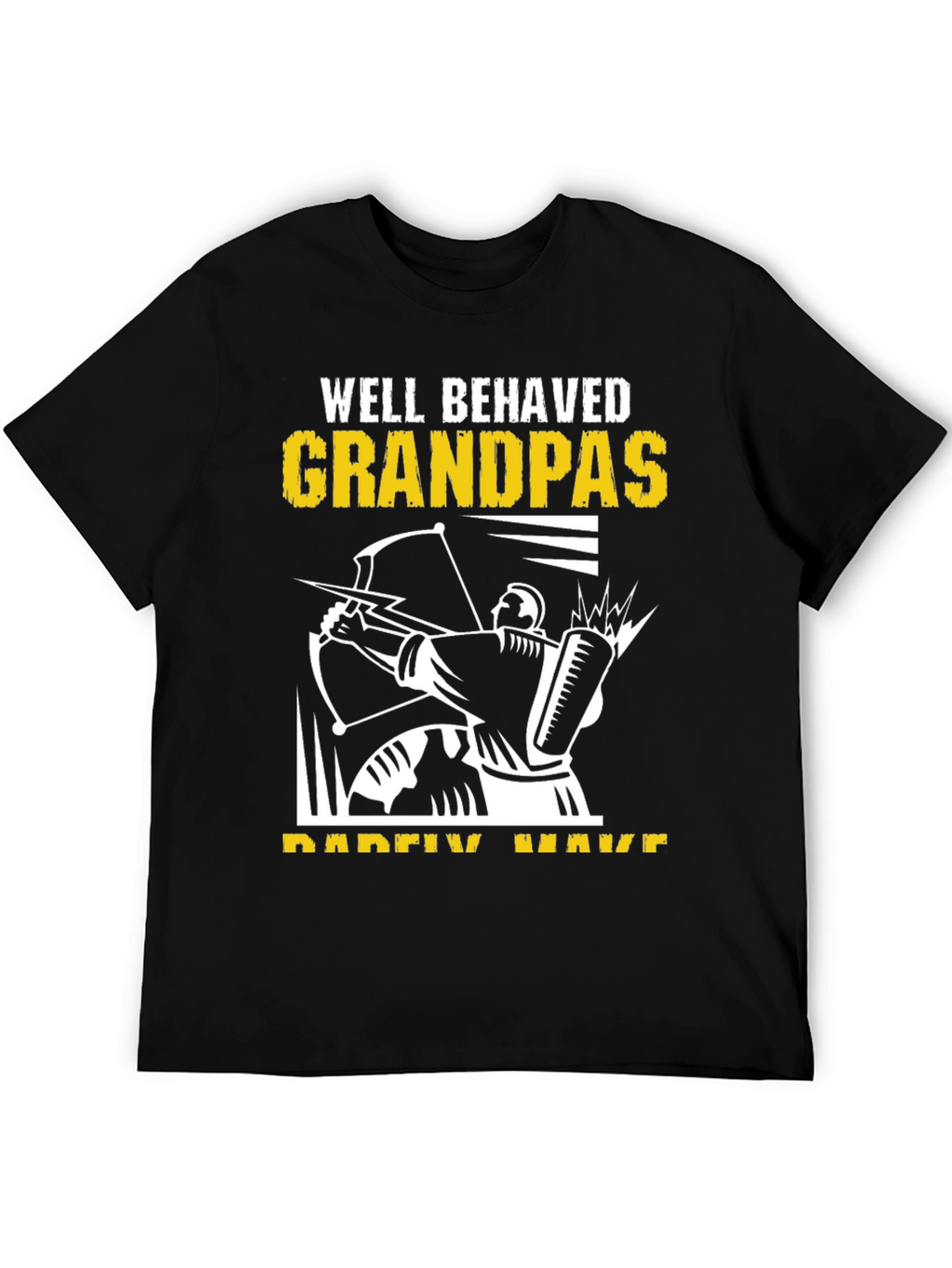 Well Behaved Grandpas Archery T-Shirt