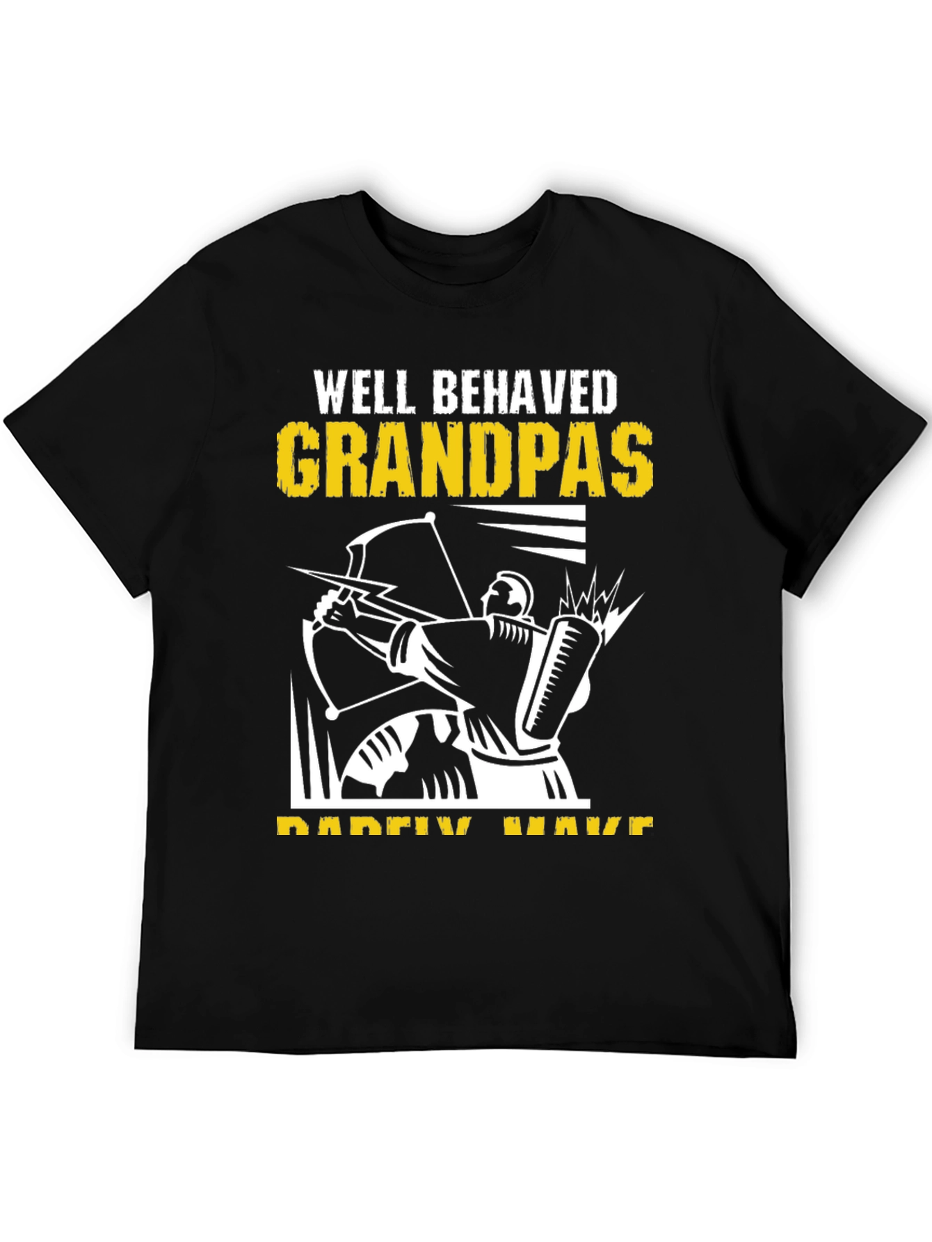 Well Behaved Grandpas Archery T-Shirt