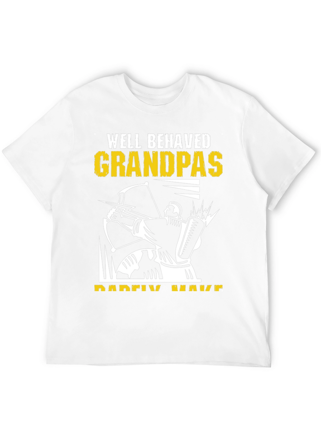 Well Behaved Grandpas Archery T-Shirt