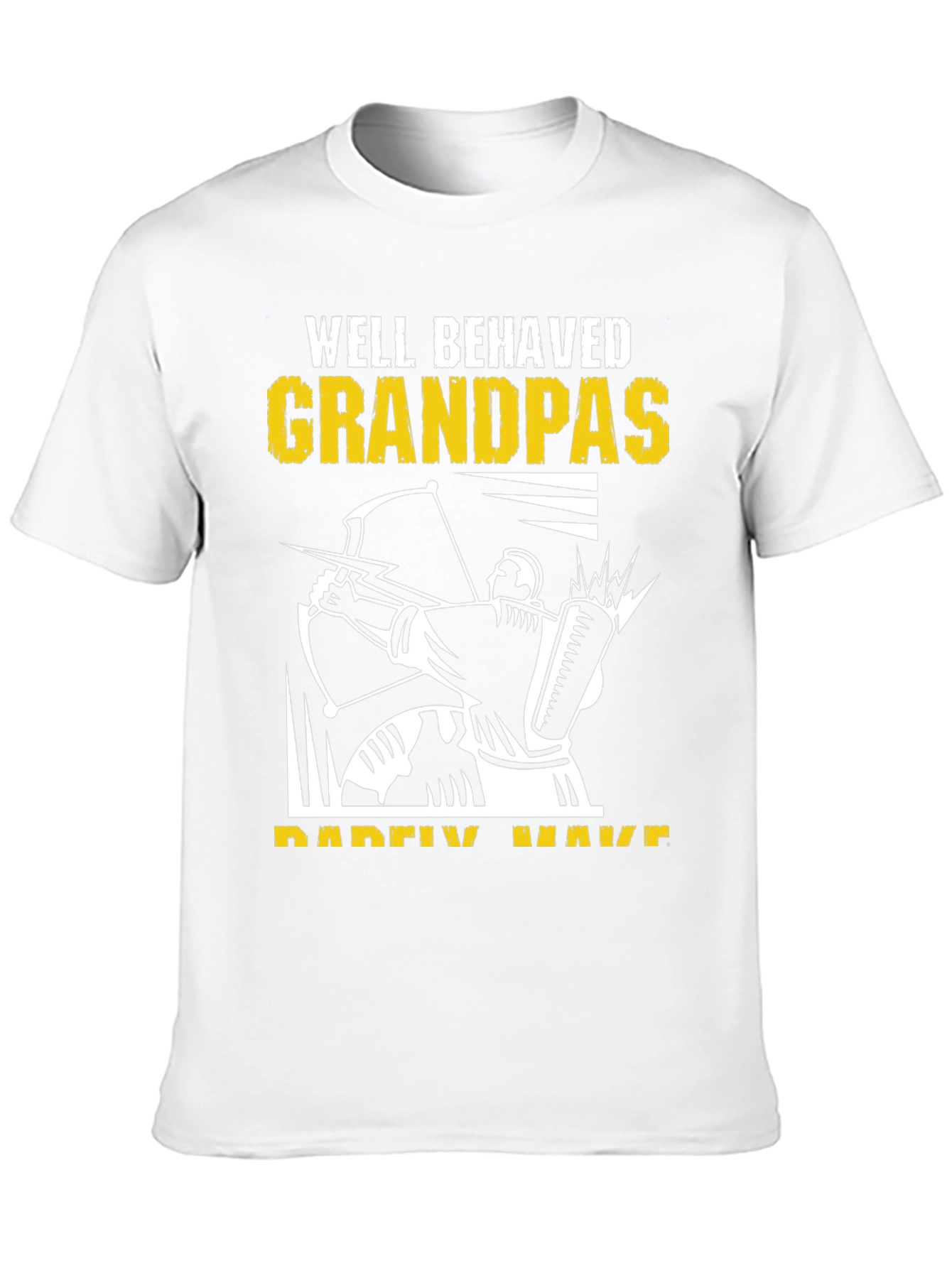 Well Behaved Grandpas Archery T-Shirt