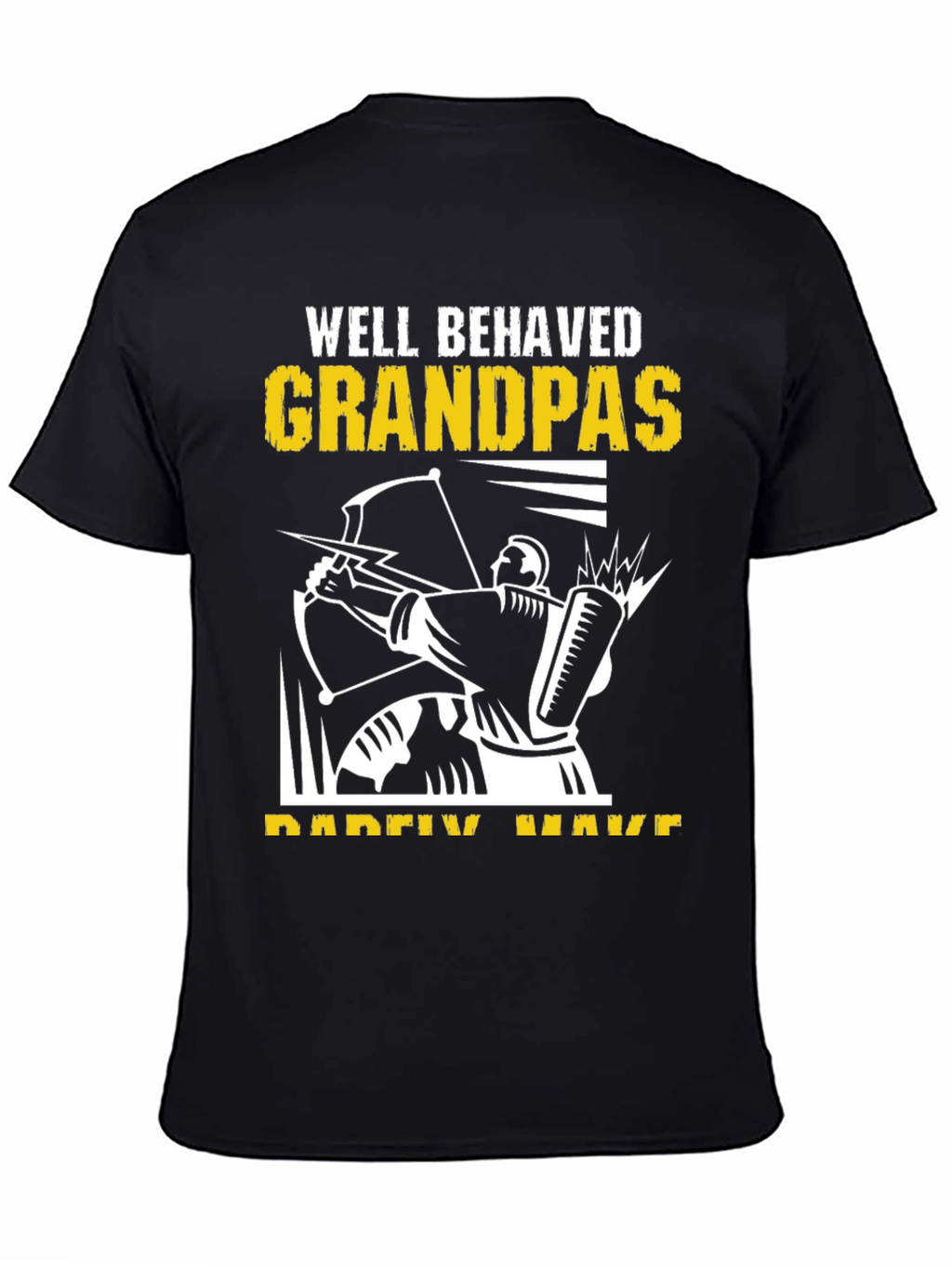 Well Behaved Grandpas Archery T-Shirt