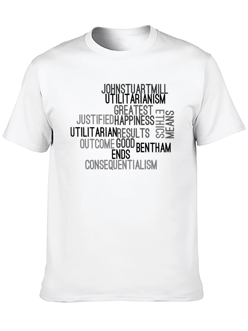 Utilitarian Philosophy T-Shirt - Ethics & Morality
