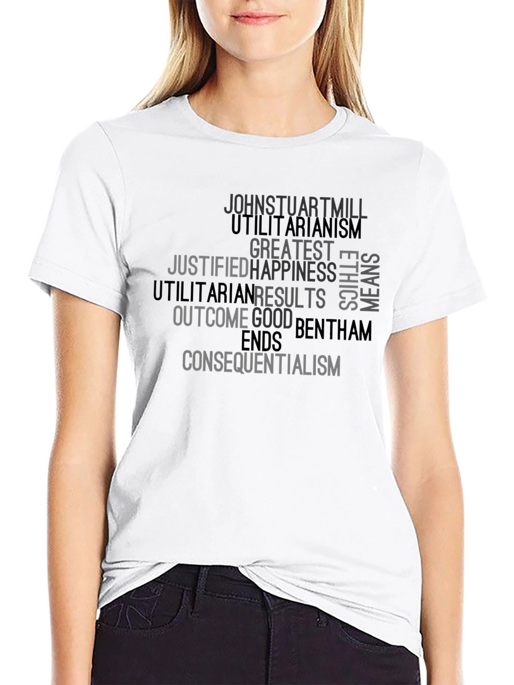 Utilitarian Philosophy T-Shirt - Ethics & Morality