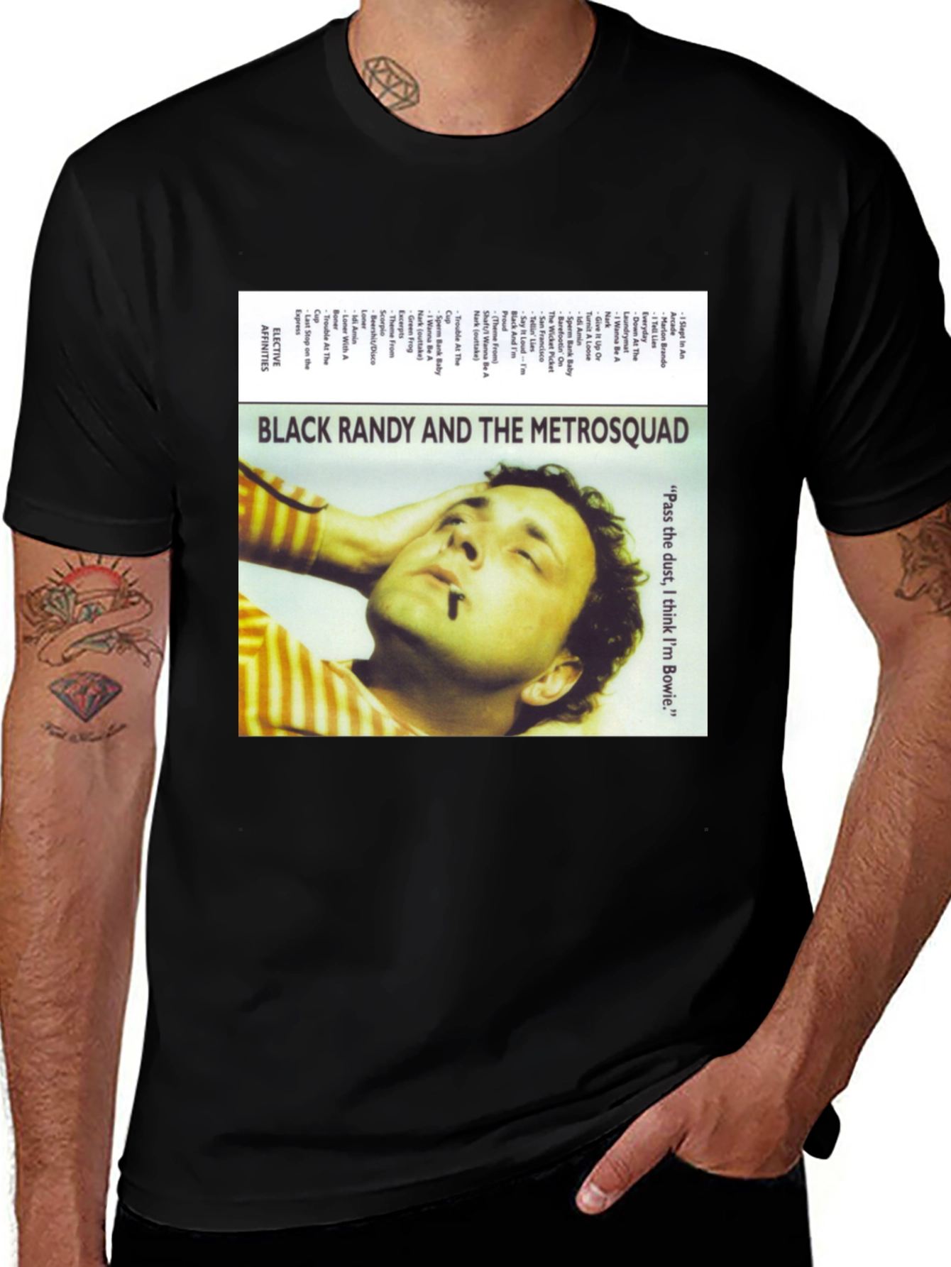 Black Randy and the Metrosquad Graphic Tee