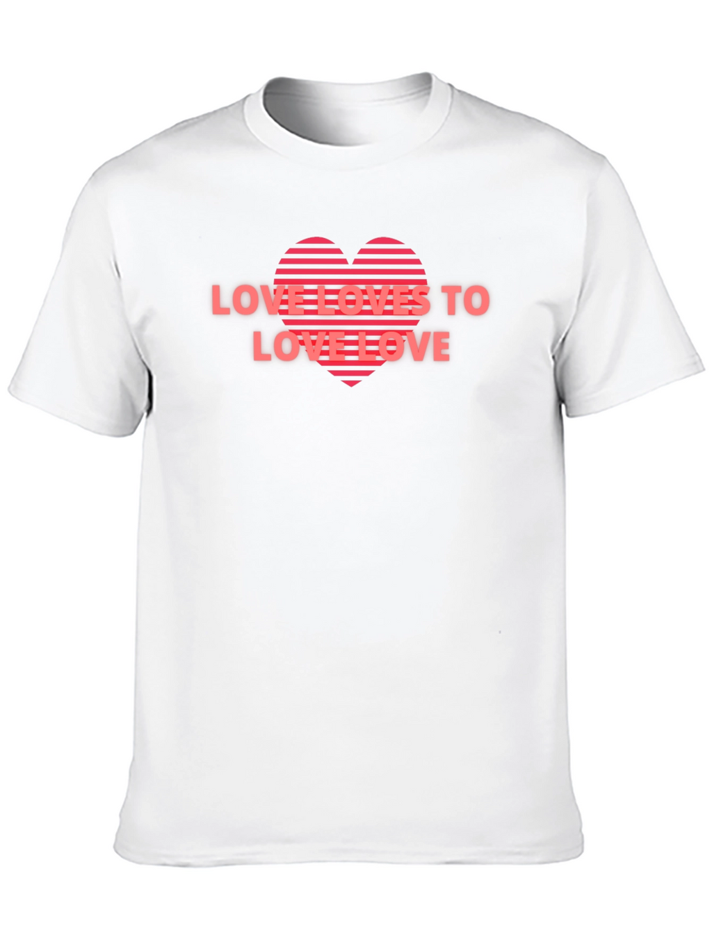 Love Loves To Love Love Graphic Tee