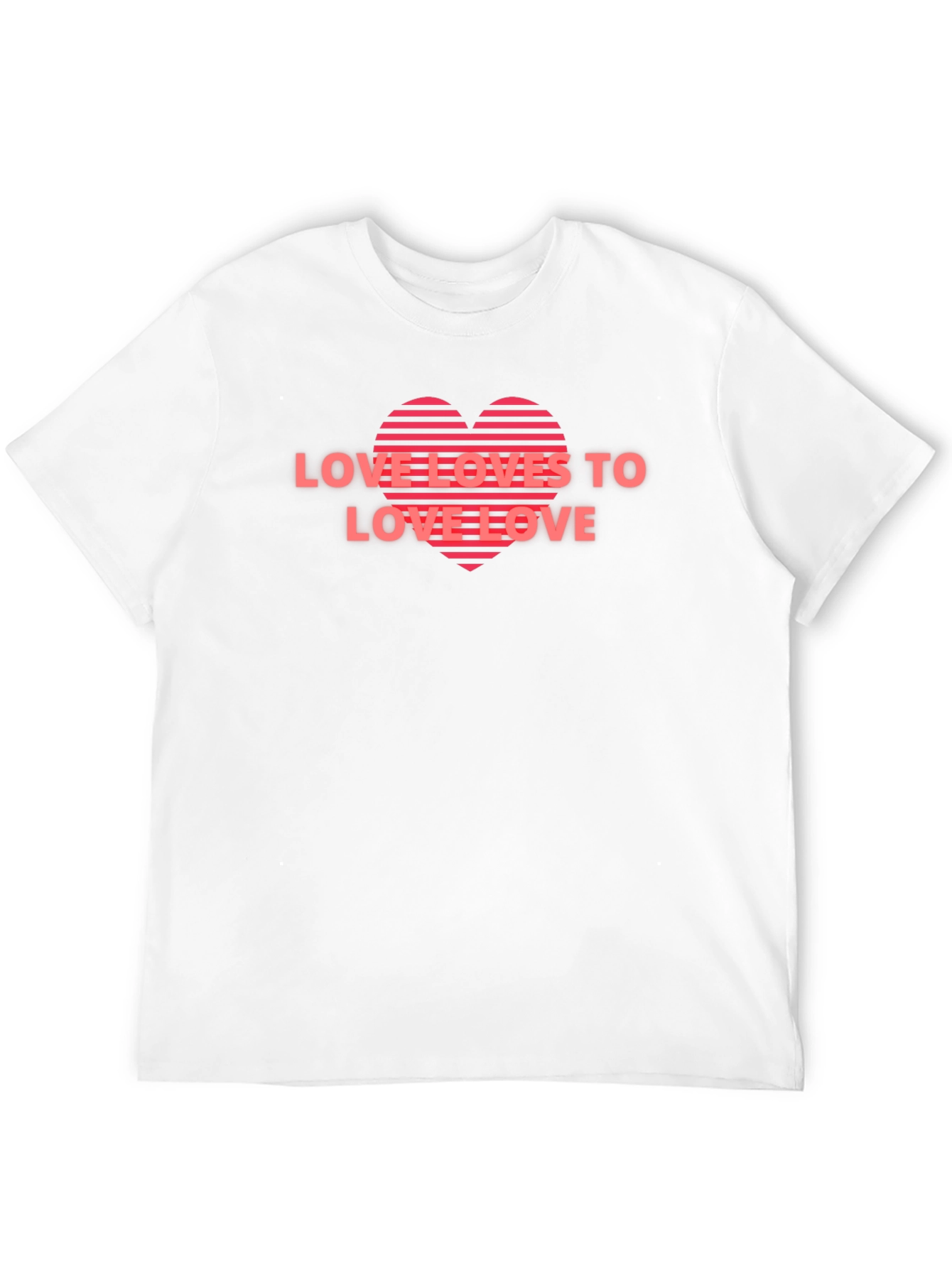 Love Loves To Love Love Graphic Tee