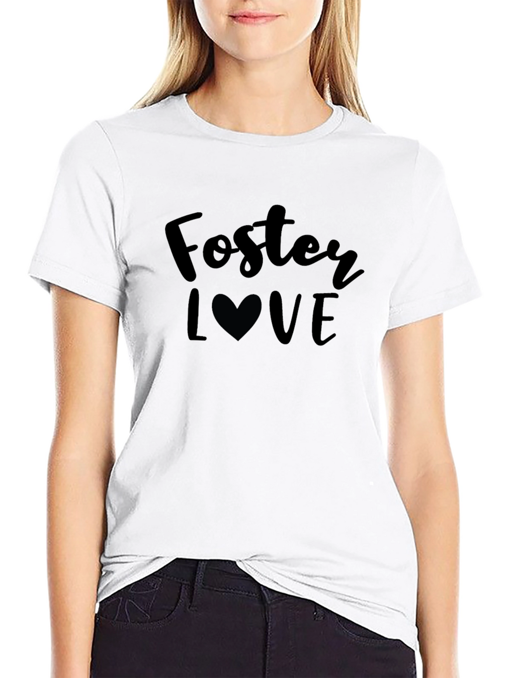 Foster Love Graphic Tee - Show Your Support!