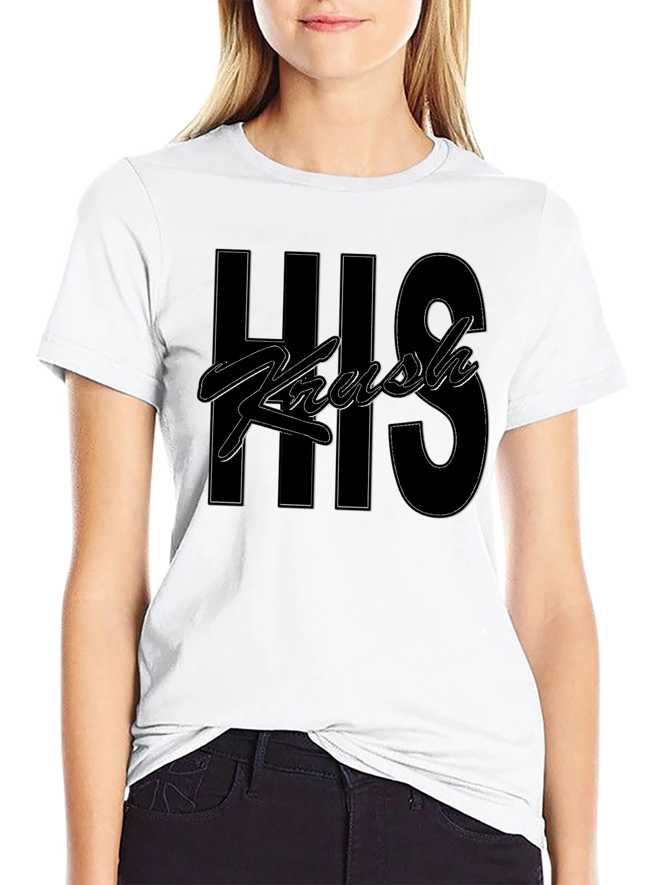 HIS Krush Graphic Tee - Black