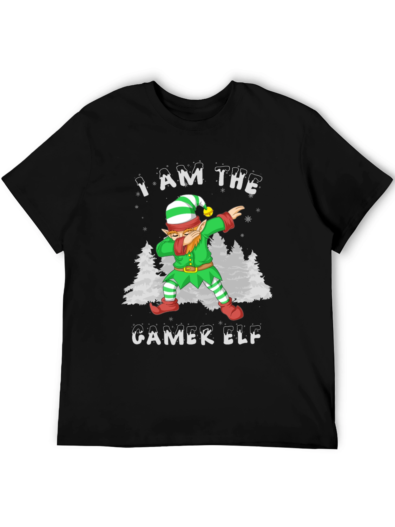 I Am The Gamer Elf Holiday T-Shirt