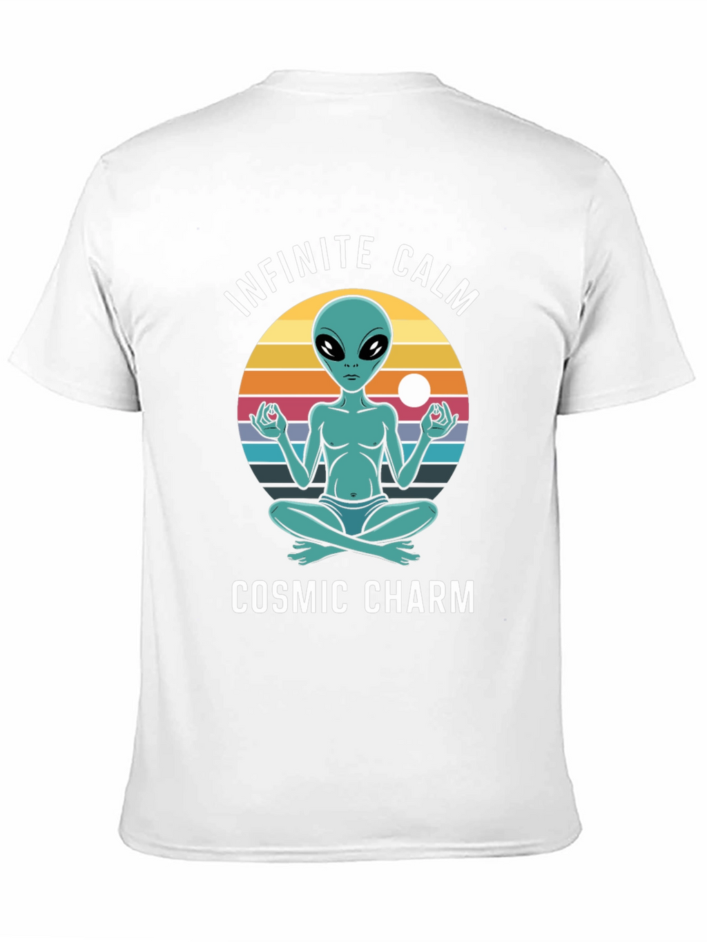 Infinite Calm Cosmic Charm Graphic T-Shirt