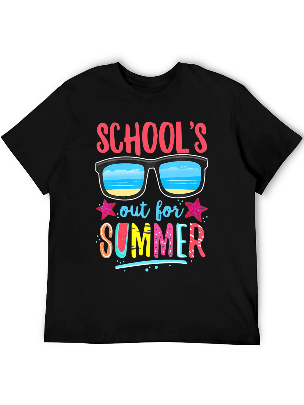 Schools Out for Summer Graphic T-Shirt