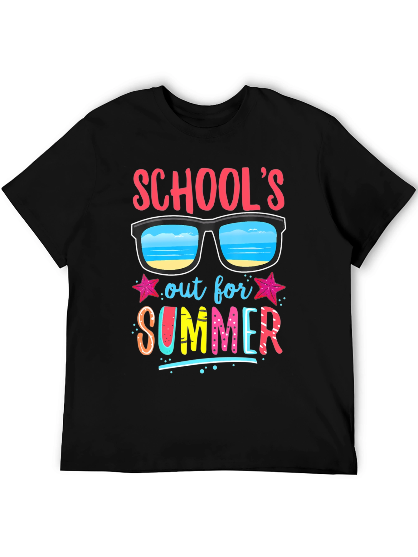 Schools Out for Summer Graphic T-Shirt