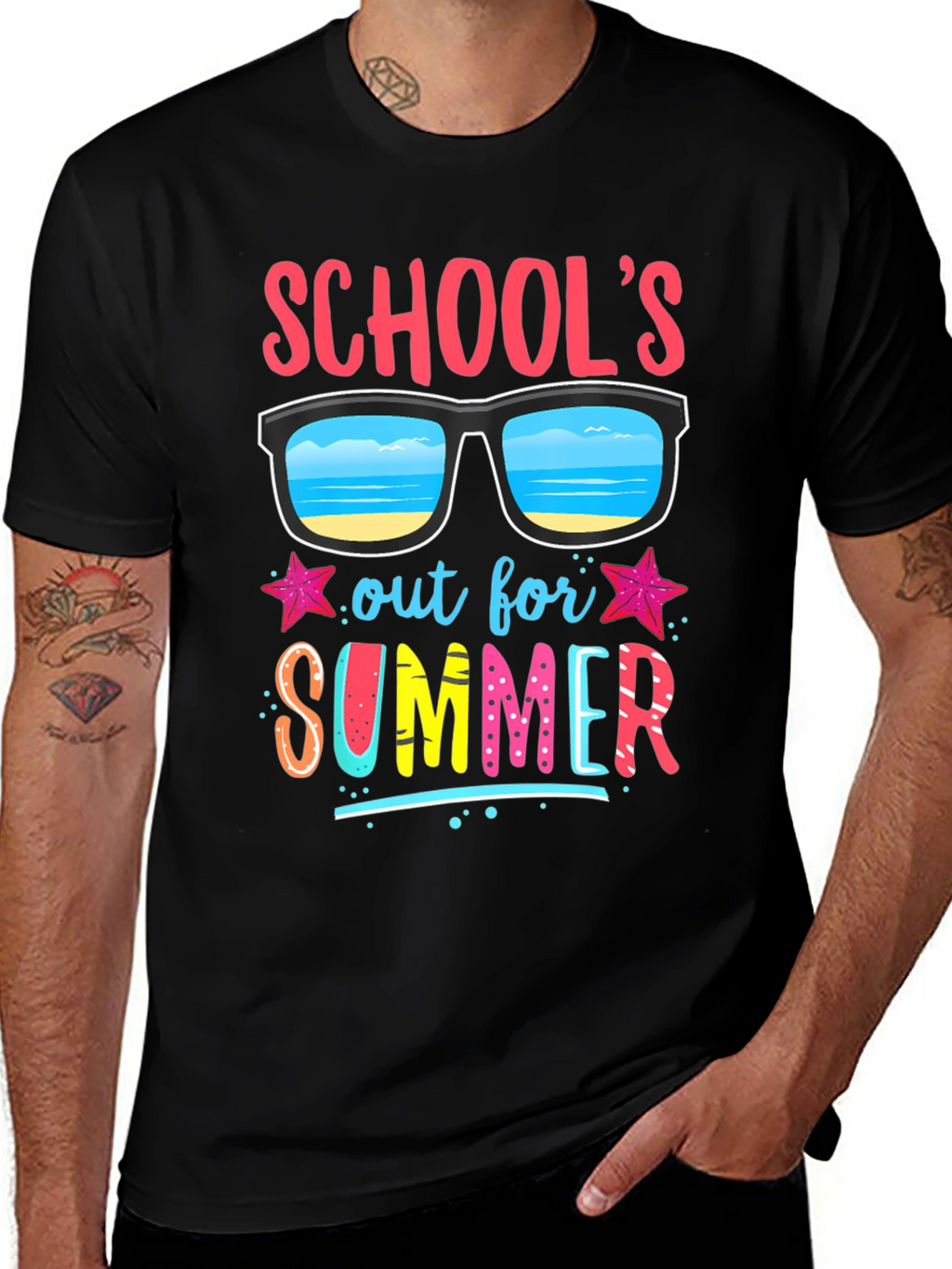 Schools Out for Summer Graphic T-Shirt