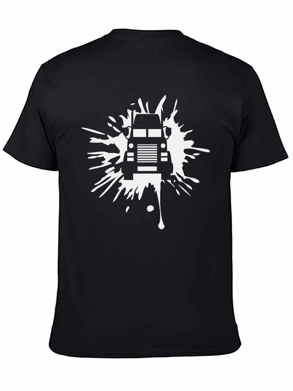Truck Splash T-Shirt - Cool Graphic Tee