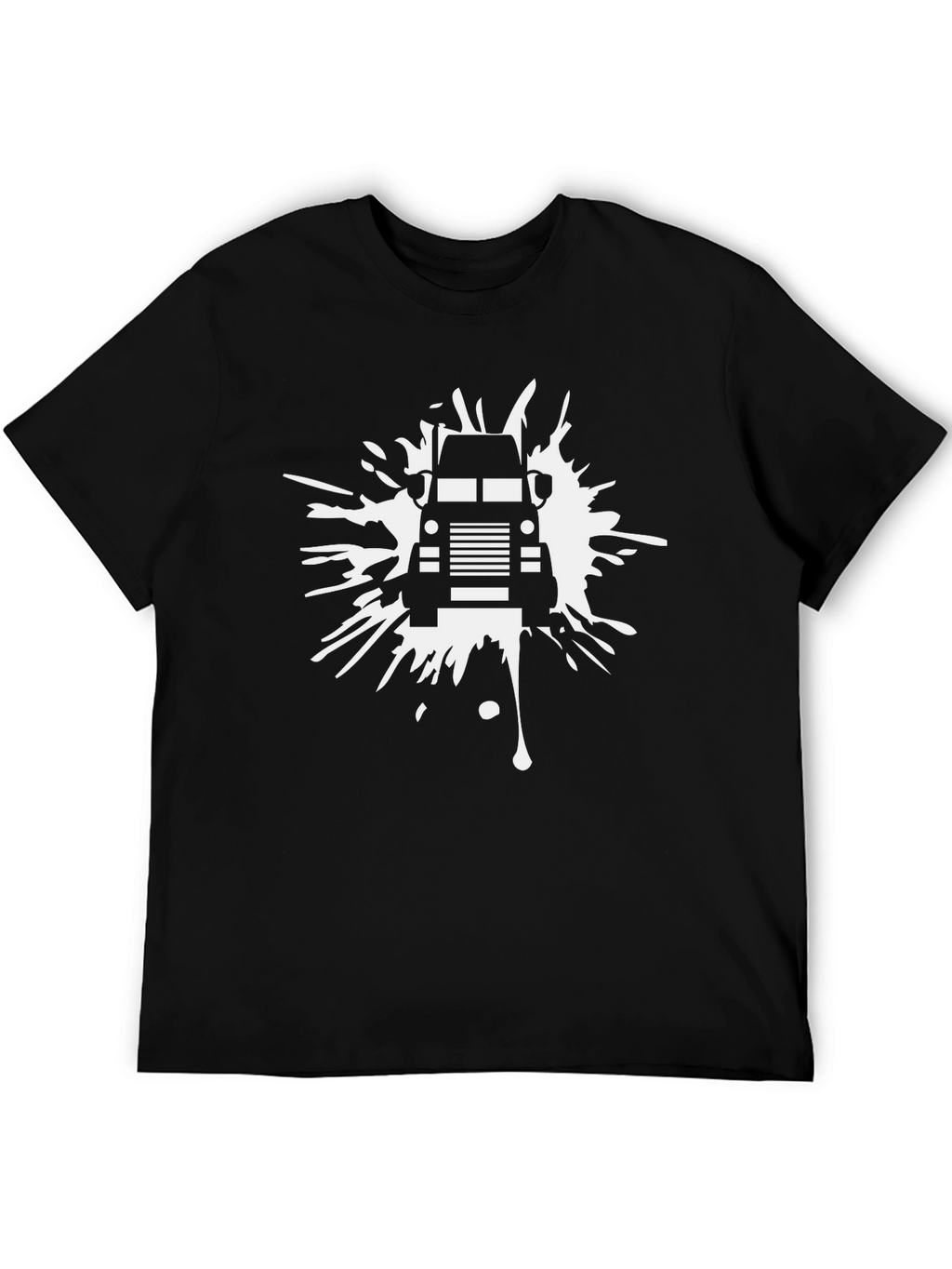 Truck Splash T-Shirt - Cool Graphic Tee