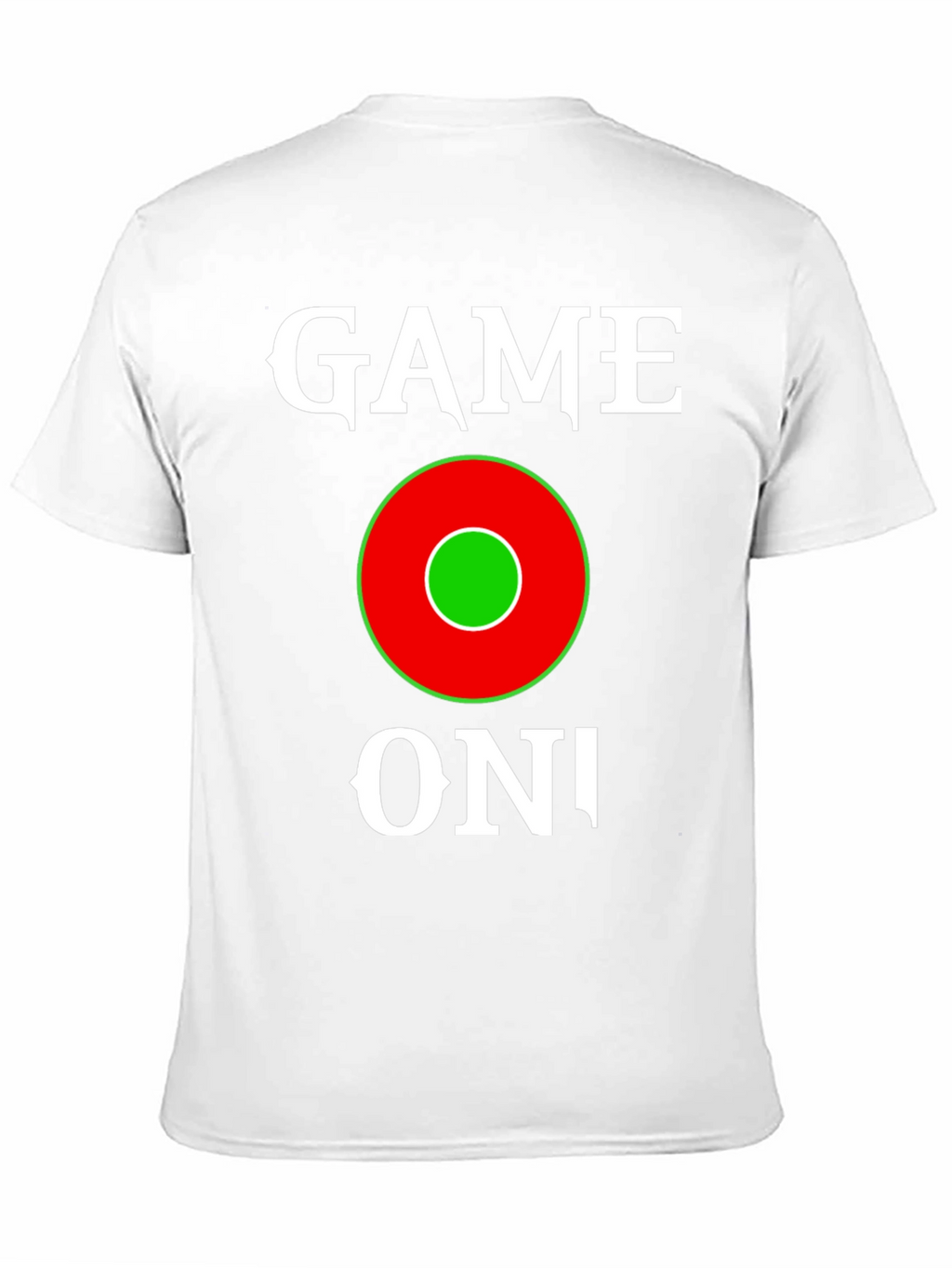 Game On Graphic Tee - Black Cotton T-Shirt