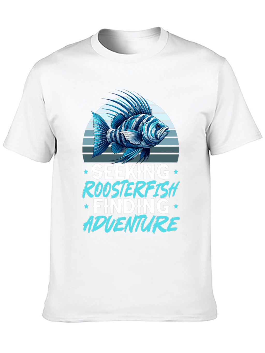 Roosterfish Adventure Black T-Shirt