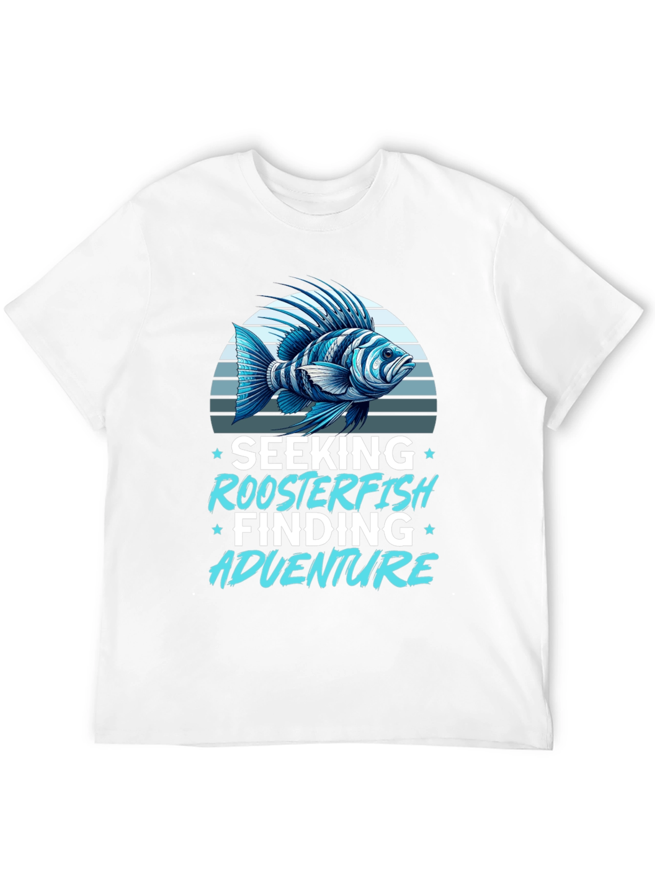 Roosterfish Adventure Black T-Shirt