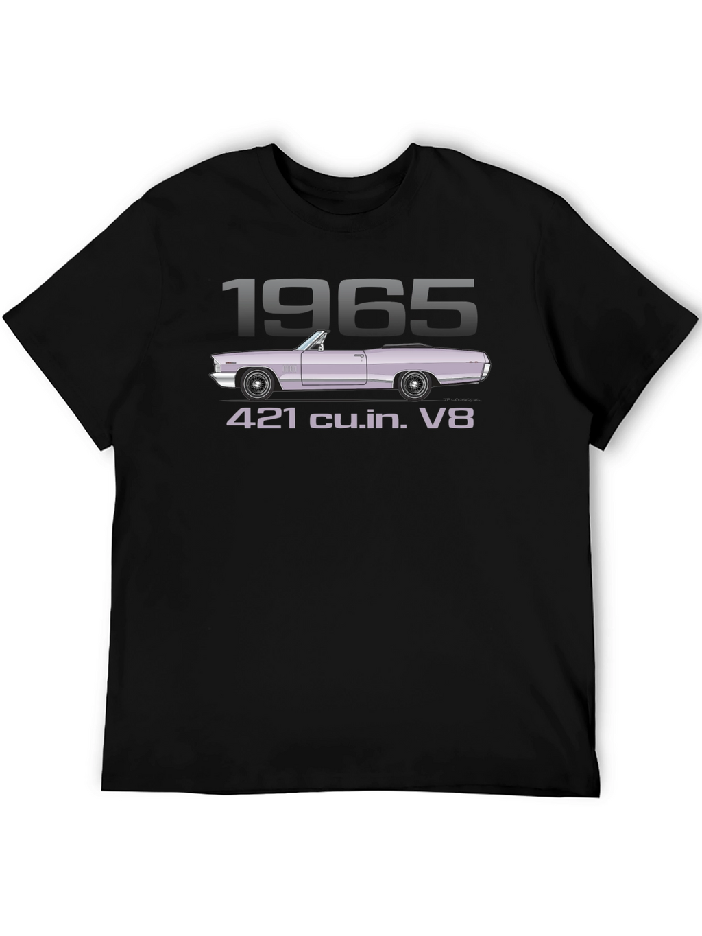 1965 Classic Car Graphic Tee - 421 cu.in. V8