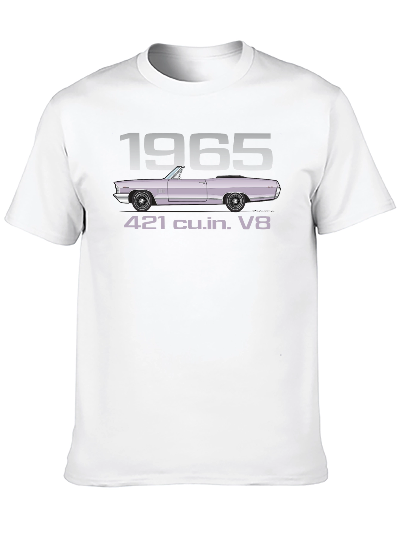 1965 Classic Car Graphic Tee - 421 cu.in. V8