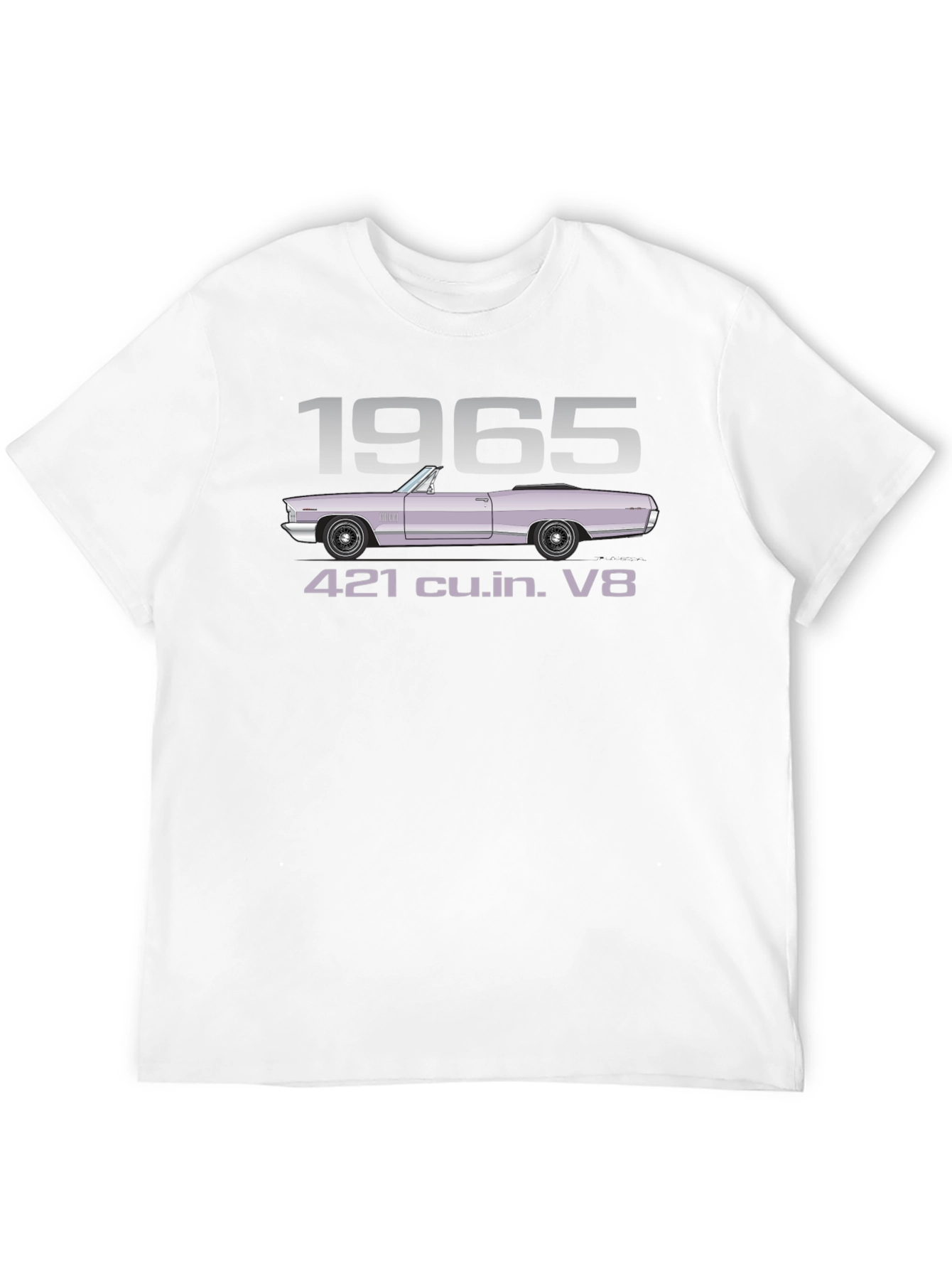 1965 Classic Car Graphic Tee - 421 cu.in. V8