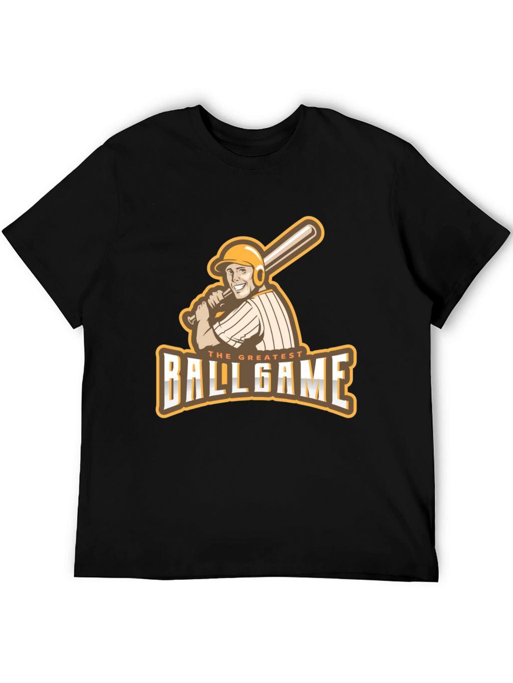 The Greatest Ballgame T-Shirt - Baseball Player Graphic Tee